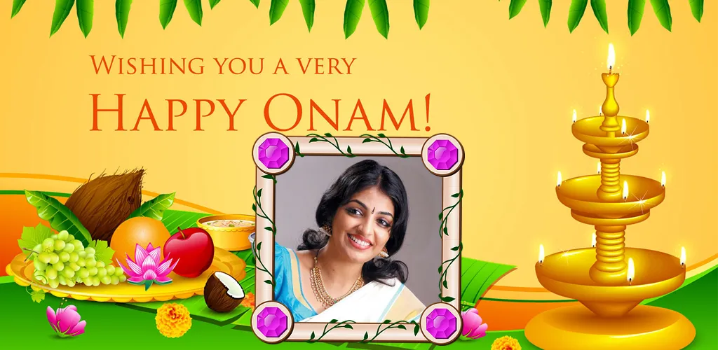 Happy Onam Photo Frames | Indus Appstore | Screenshot