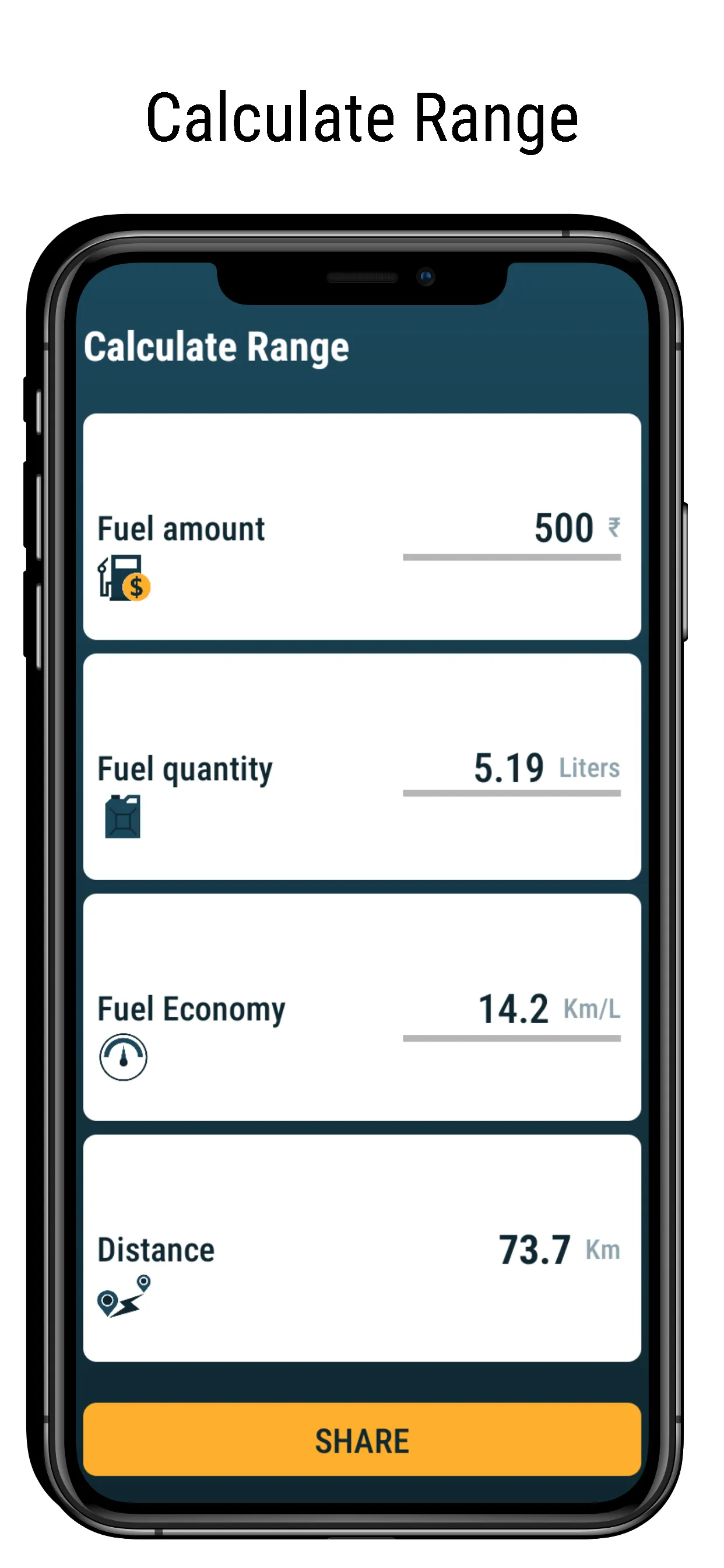 Fuel Mileage-Diesel Calculator | Indus Appstore | Screenshot