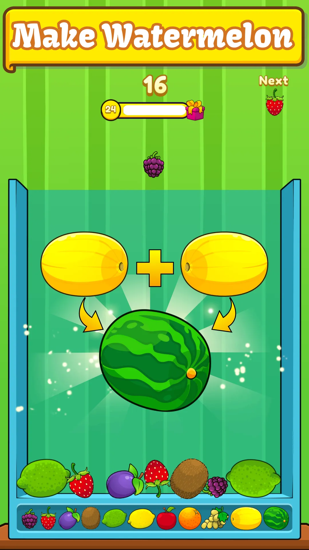 Striped Fruit: King Watermelon | Indus Appstore | Screenshot