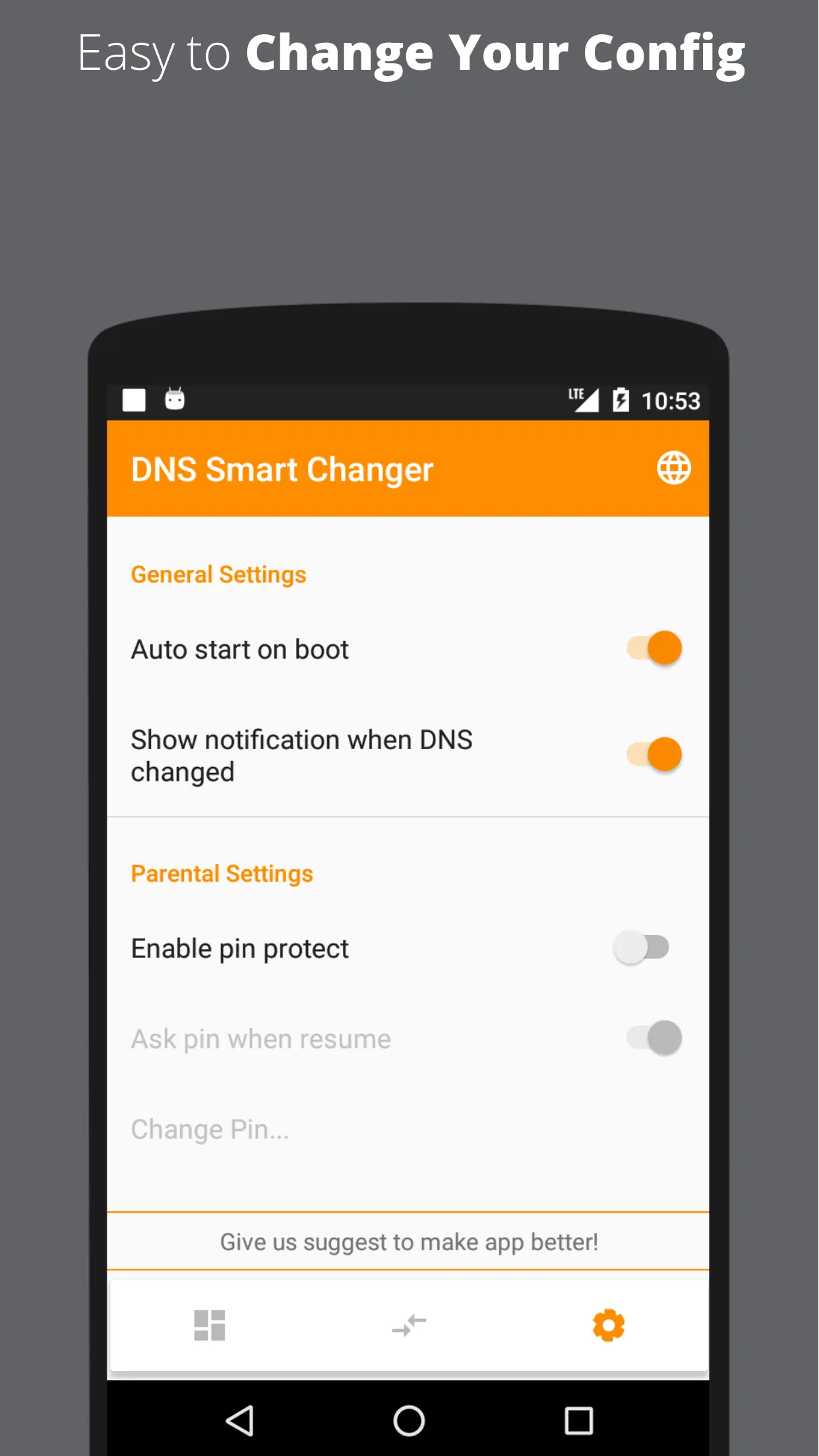 DNS Changer - Web Filter | Indus Appstore | Screenshot