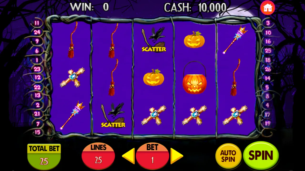 Halloween Slots Mania Deluxe | Indus Appstore | Screenshot