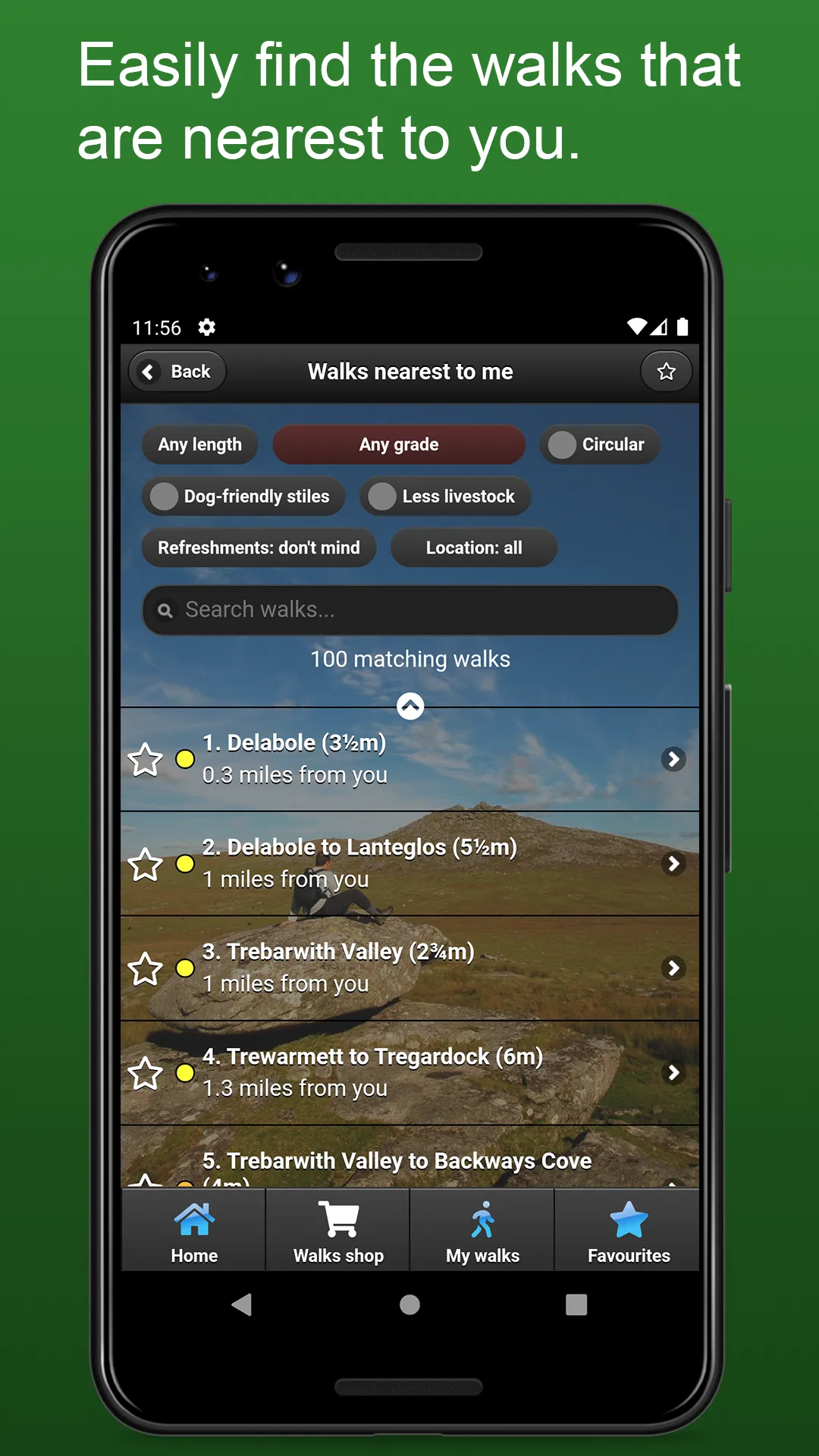 iWalk Cornwall | Indus Appstore | Screenshot