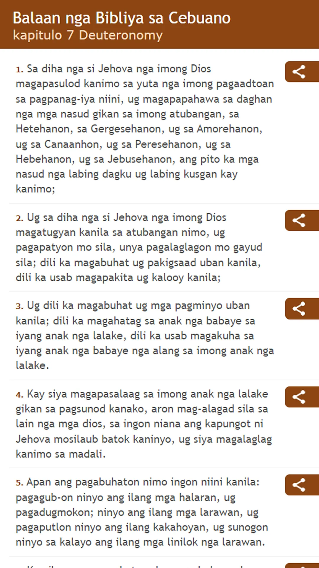 Cebuano and English Bible | Indus Appstore | Screenshot