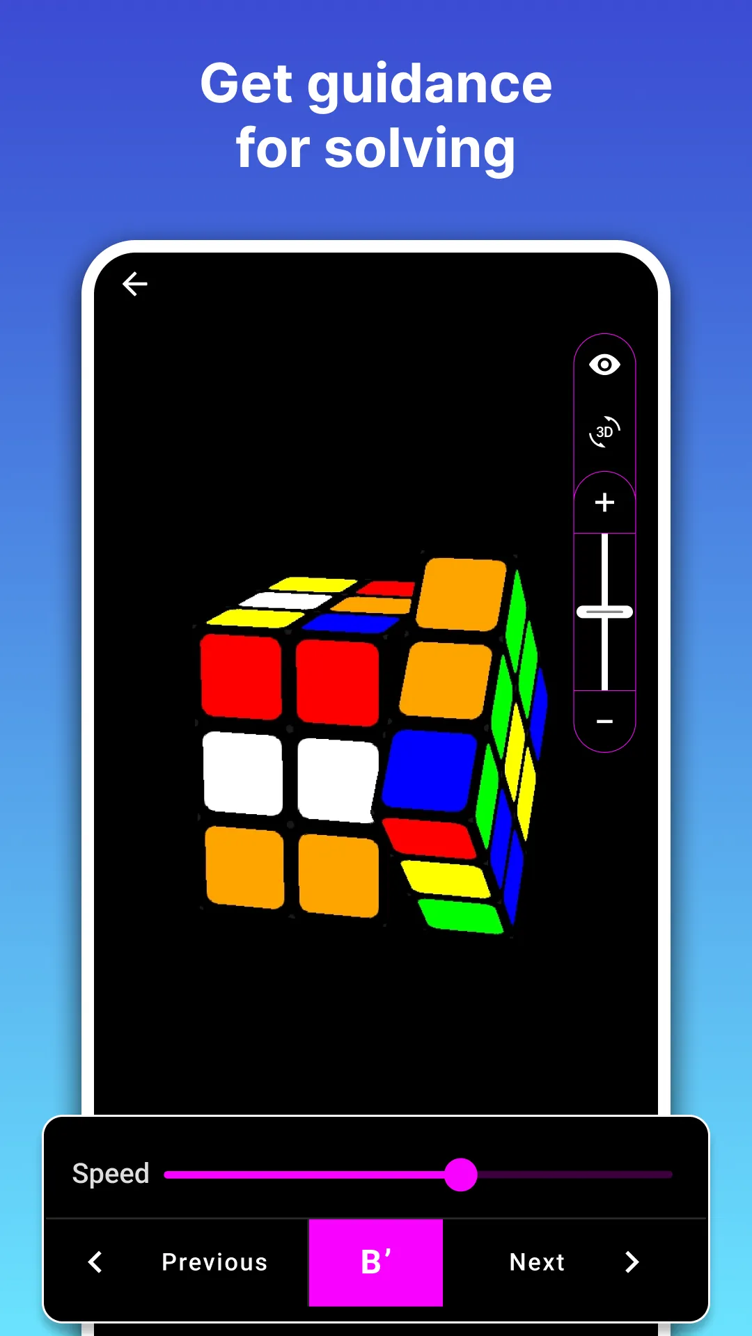 Cube Solver | Indus Appstore | Screenshot