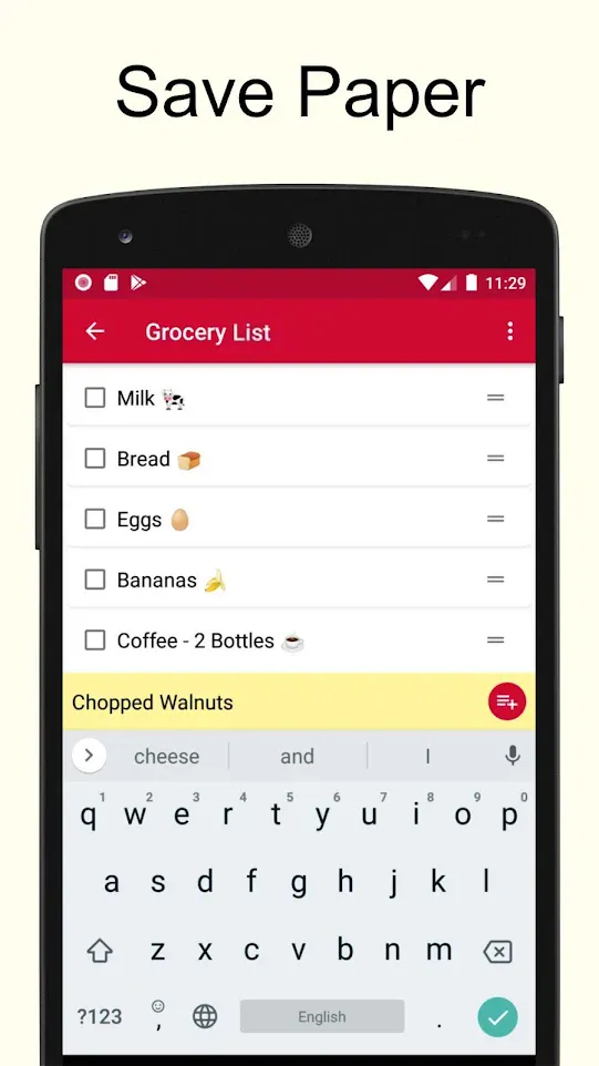 Shopping List - Simple & Easy | Indus Appstore | Screenshot