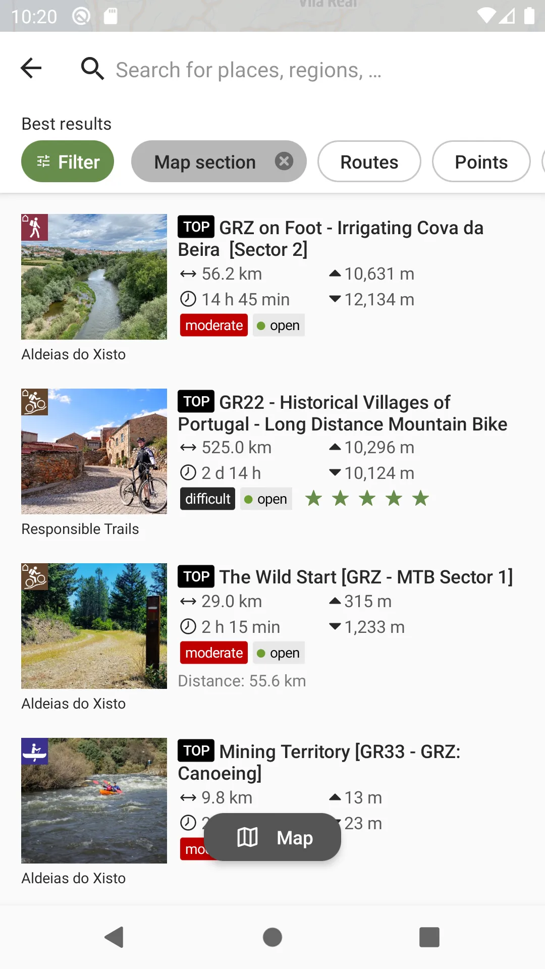 Responsible Trails Portugal | Indus Appstore | Screenshot