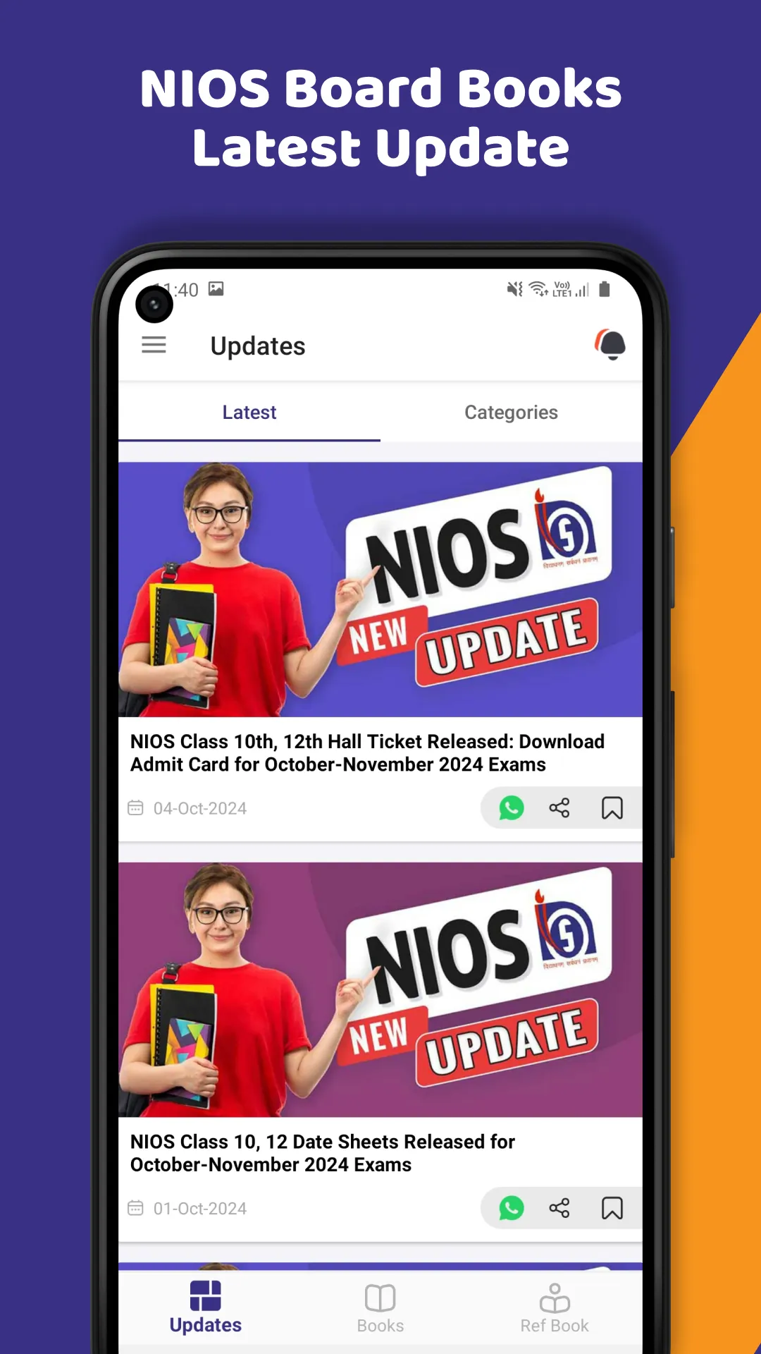 NIOS books app | Indus Appstore | Screenshot