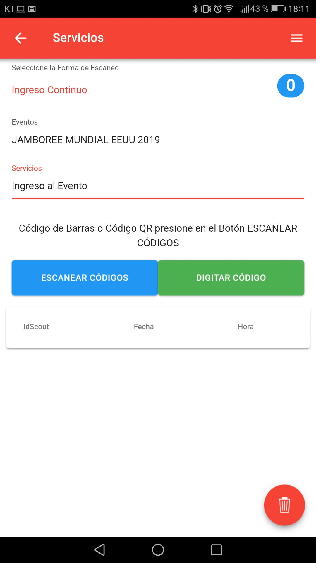 Siscout-Eventos | Indus Appstore | Screenshot