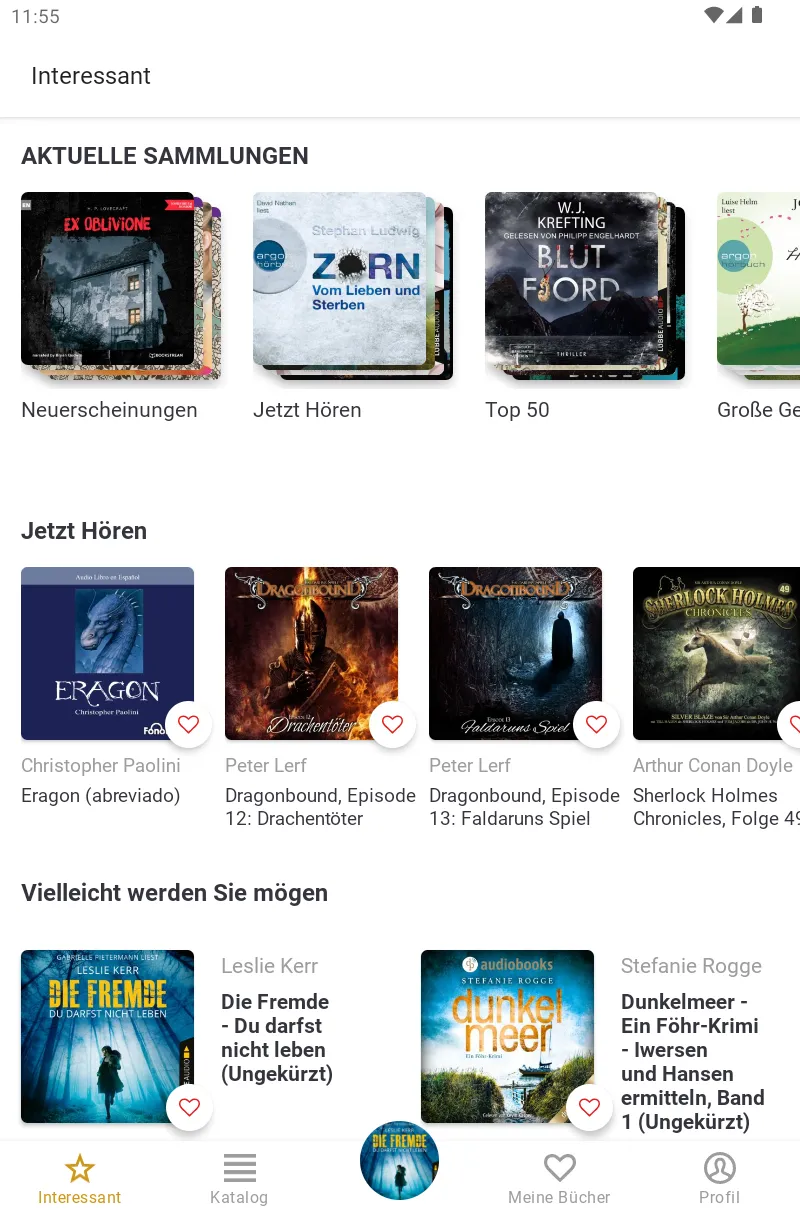 Audiobooks in German | Indus Appstore | Screenshot