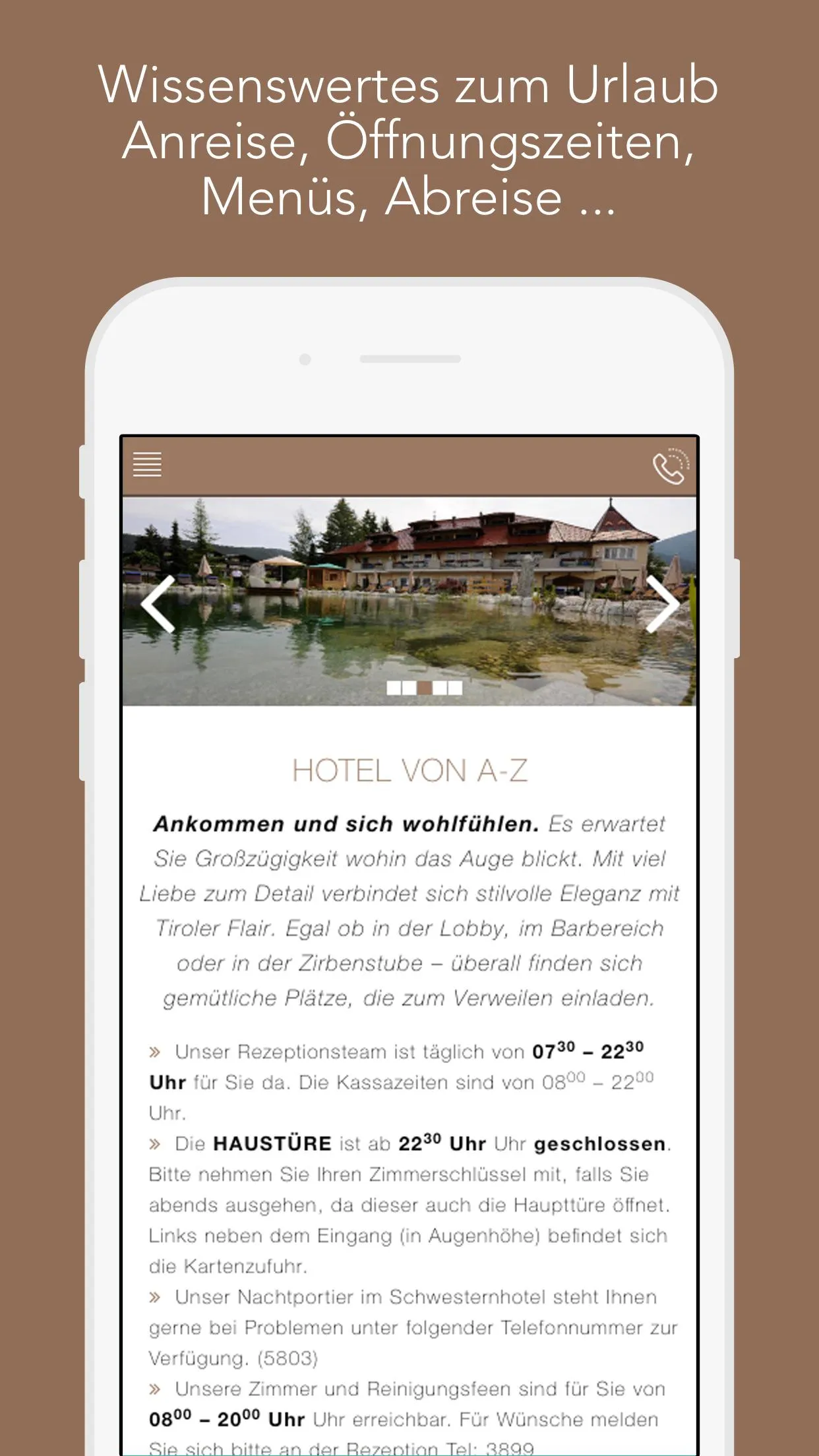 Schönruh Concierge | Indus Appstore | Screenshot