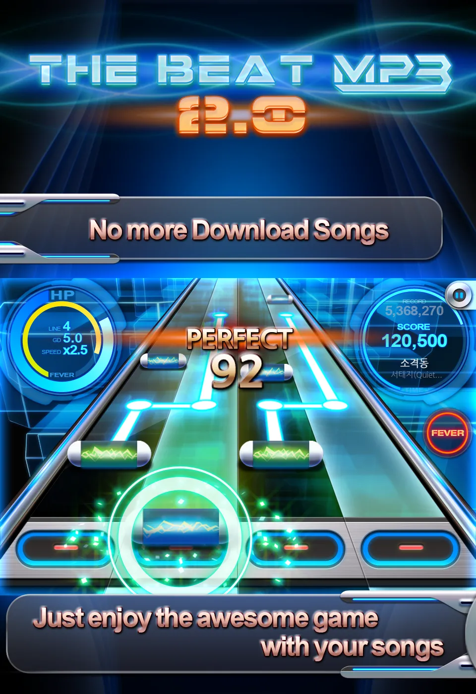 BEAT MP3 2.0 - Rhythm Game | Indus Appstore | Screenshot