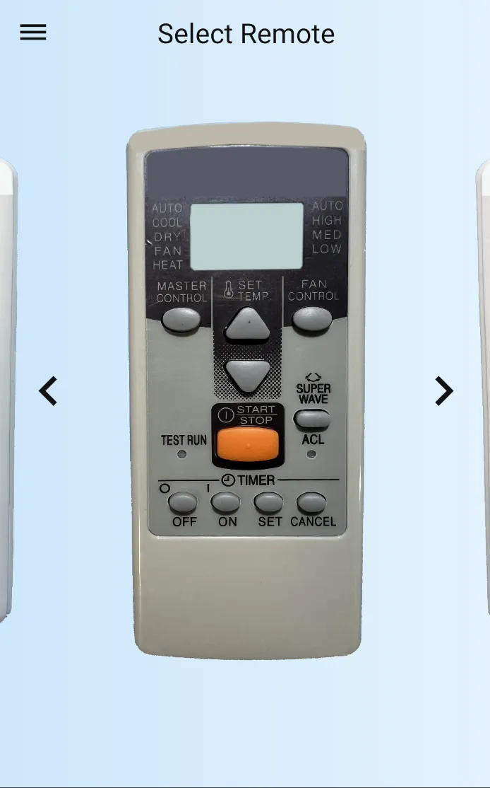 AC Remote For O General | Indus Appstore | Screenshot