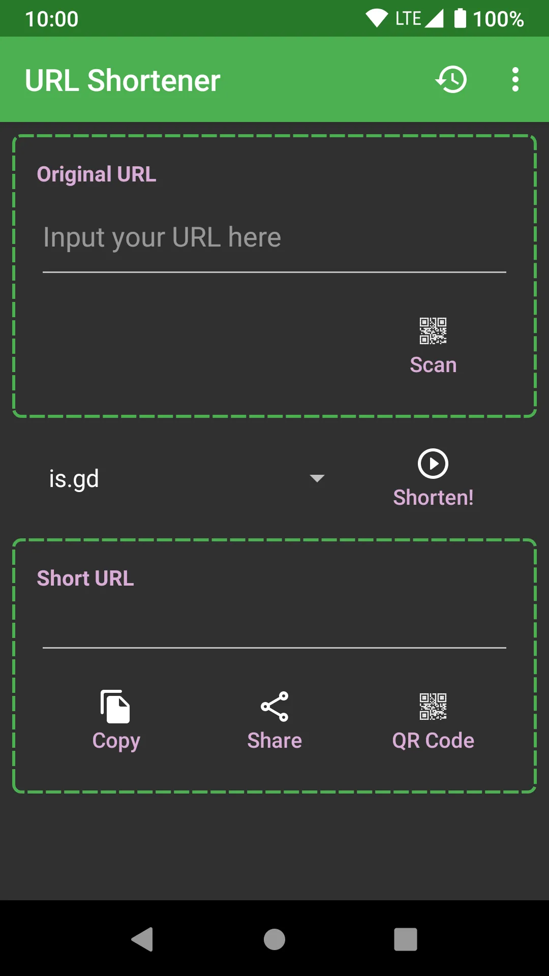 URL Shortener | Indus Appstore | Screenshot