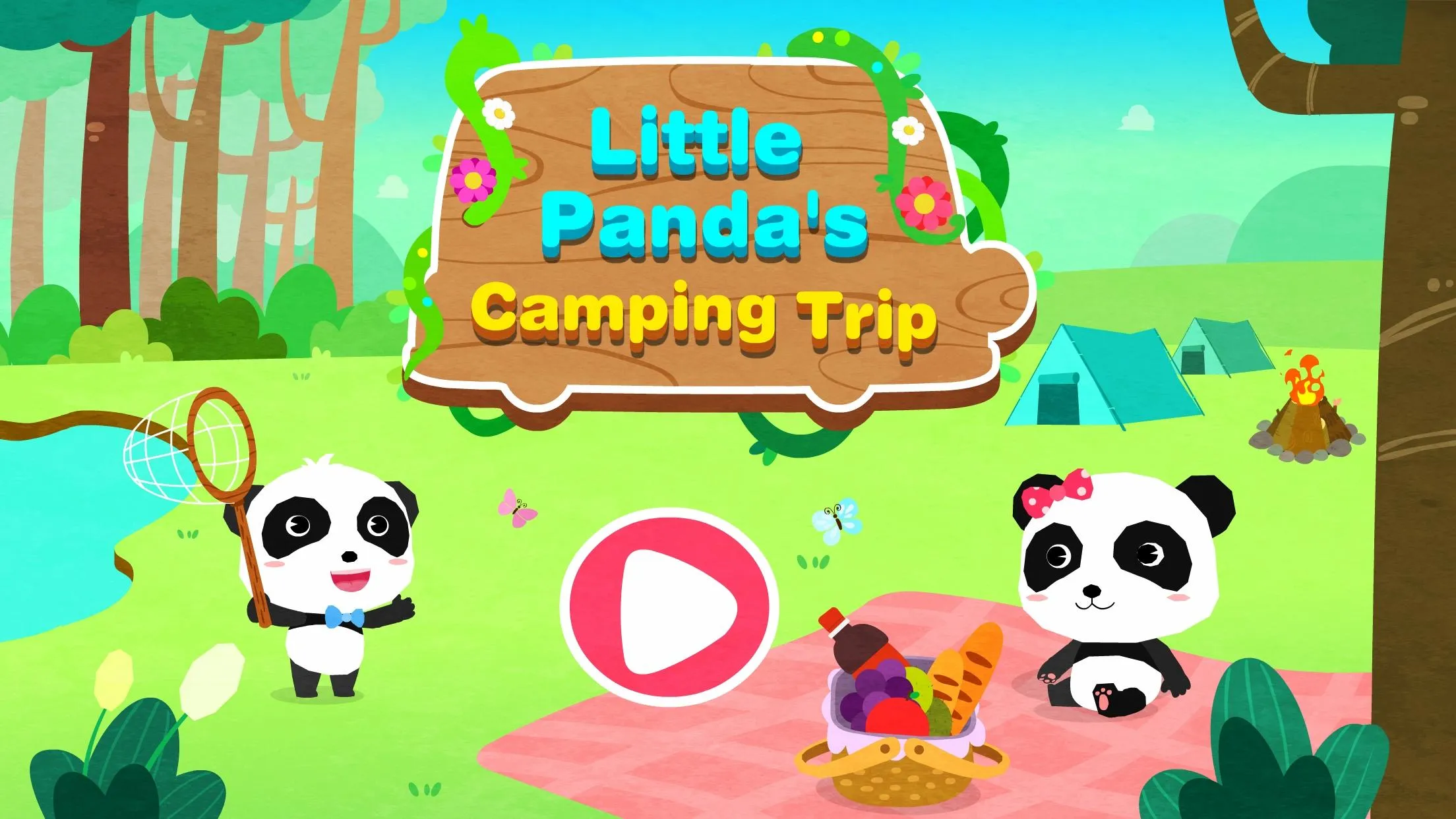 Little Panda’s Camping Trip | Indus Appstore | Screenshot