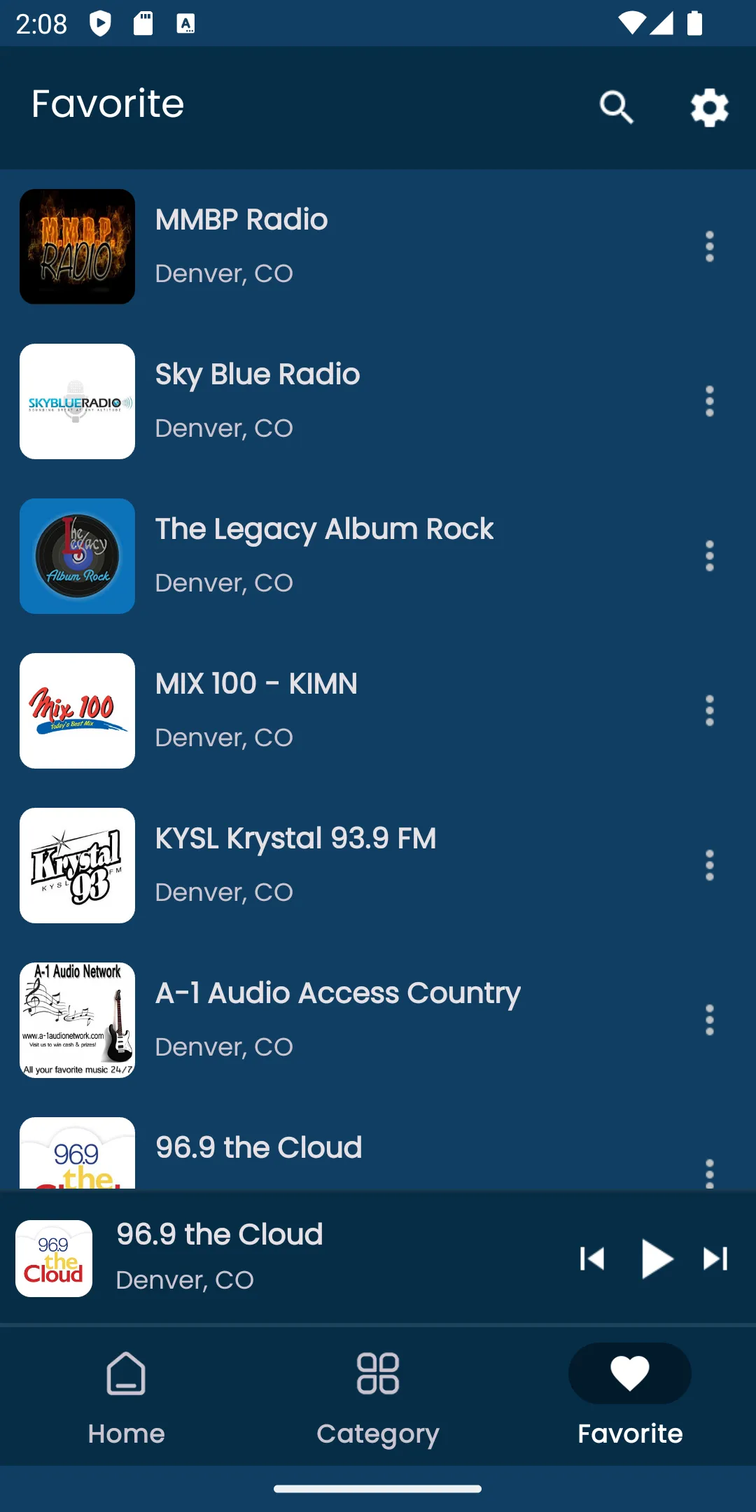 Radios from Denver | Indus Appstore | Screenshot