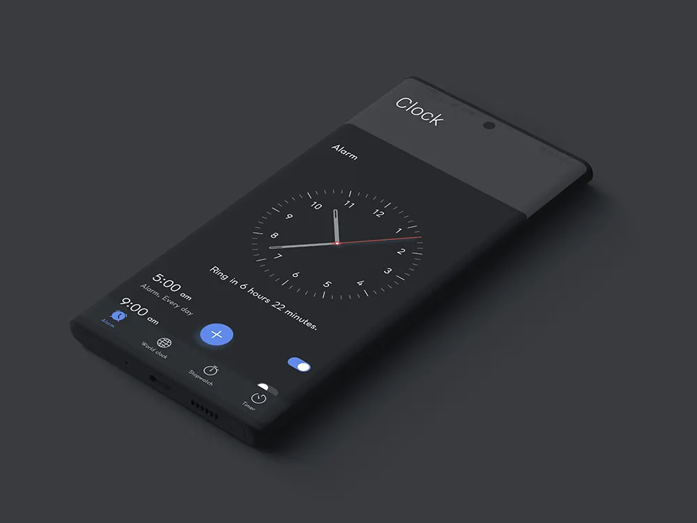 S20 One-UI Dark Live Wallpaper | Indus Appstore | Screenshot