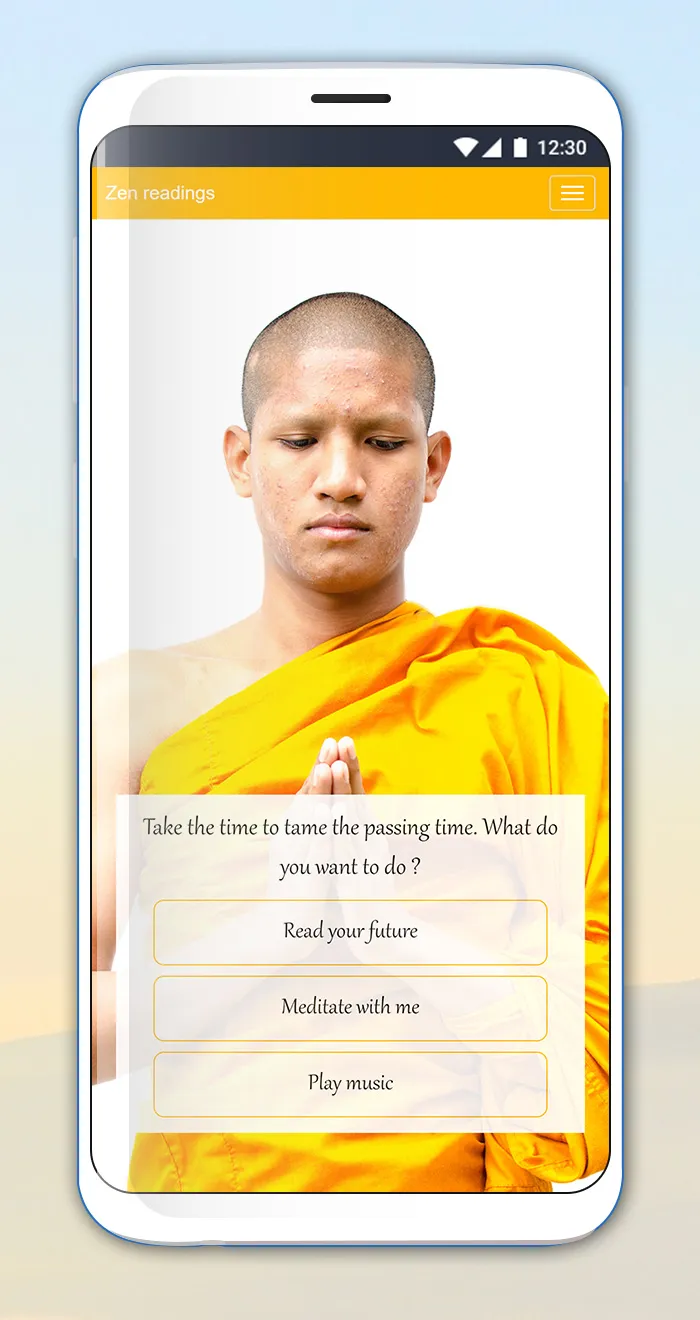 Zen fortune teller | Indus Appstore | Screenshot