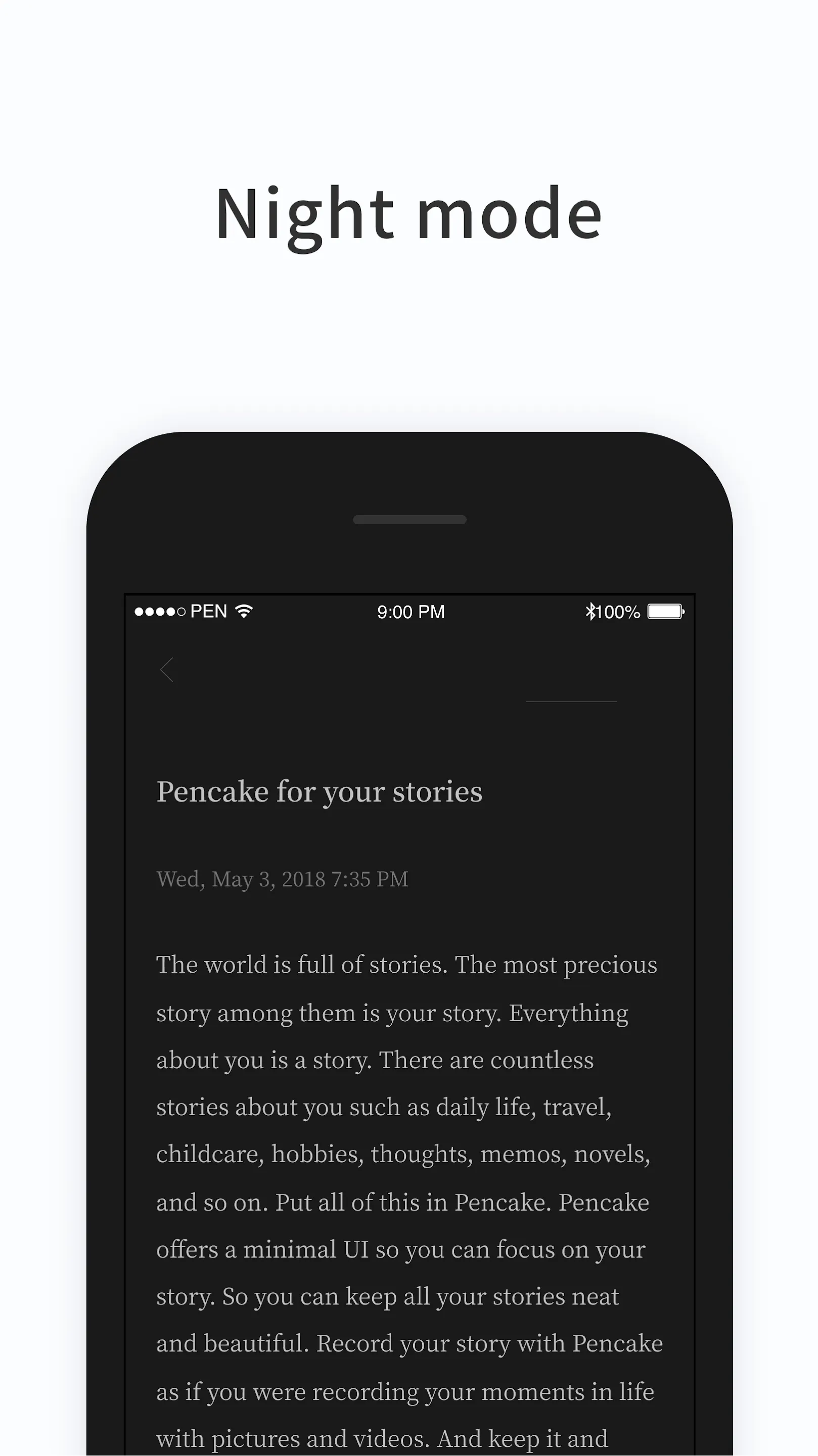 PenCake - simple notes, diary | Indus Appstore | Screenshot