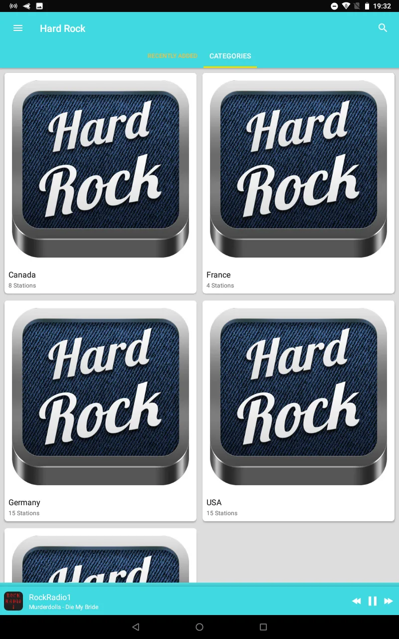 Hard rock radios | Indus Appstore | Screenshot