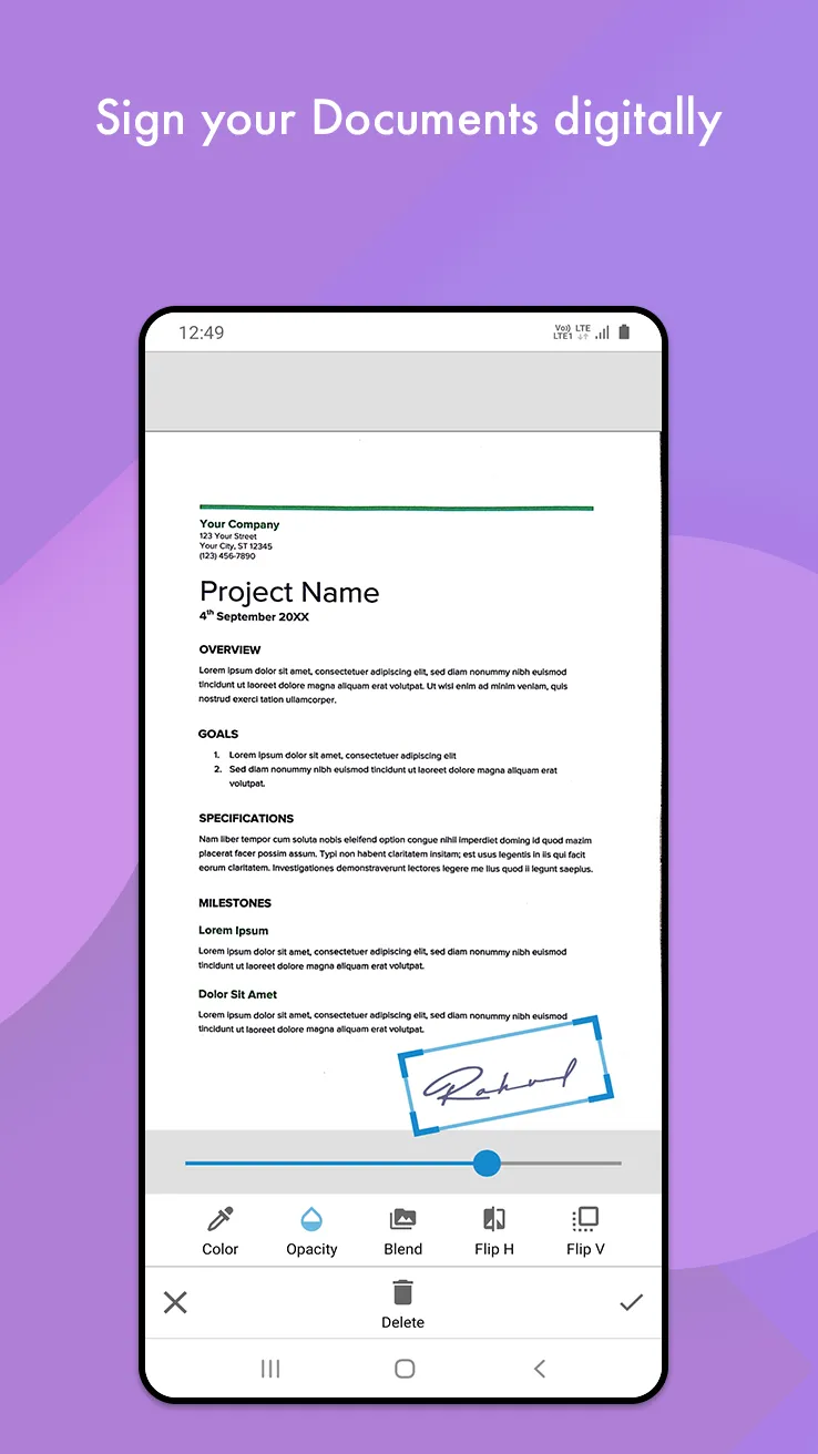Document Scanner - PDF Creator | Indus Appstore | Screenshot