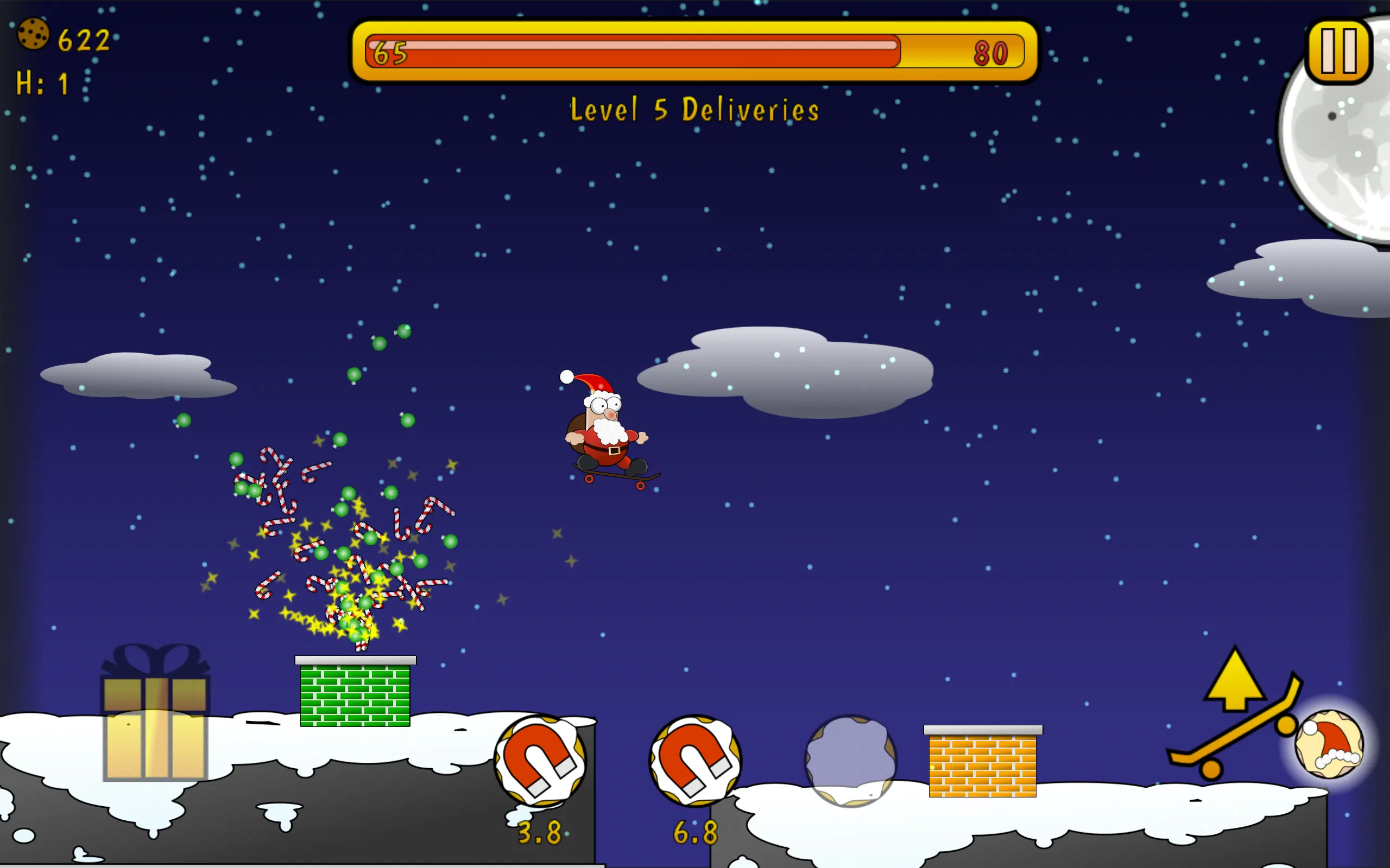 Santa Skate | Indus Appstore | Screenshot