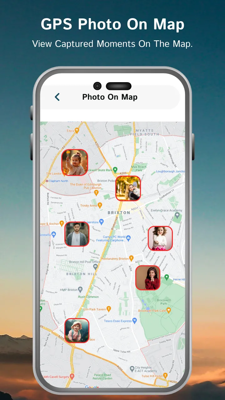 GPS Map Photo - Location Stamp | Indus Appstore | Screenshot