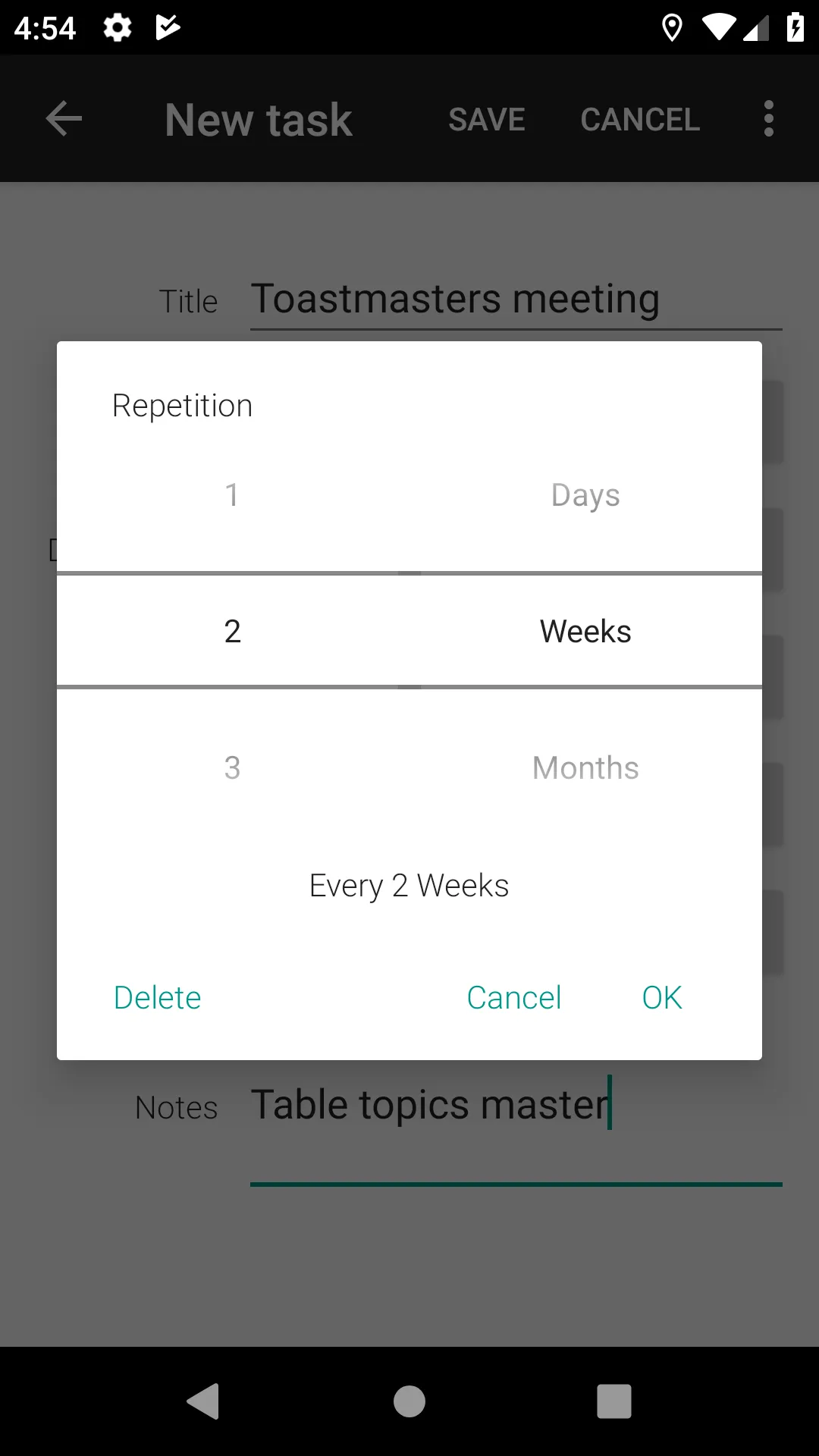 Timeline Tasks To Do List | Indus Appstore | Screenshot