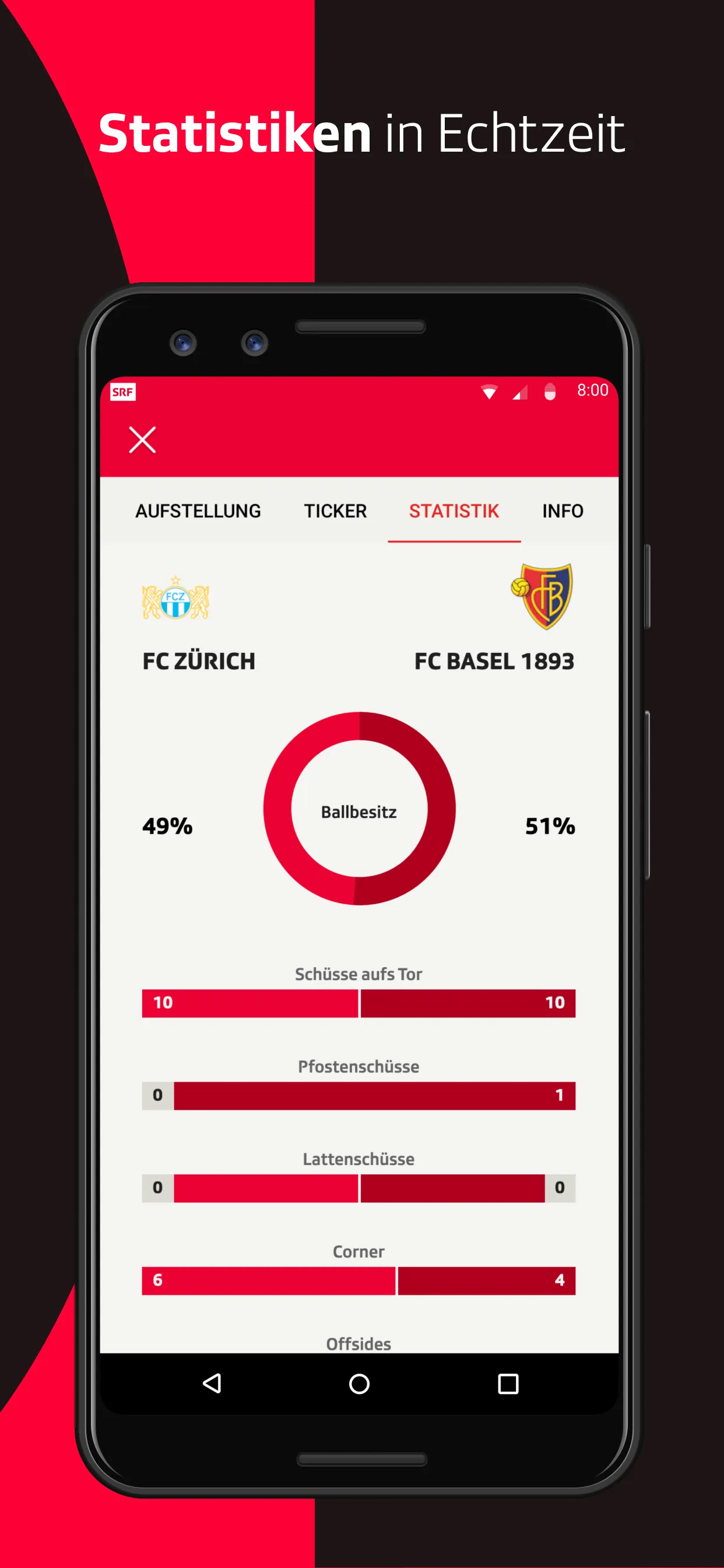 SRF Sport - Live Sport | Indus Appstore | Screenshot