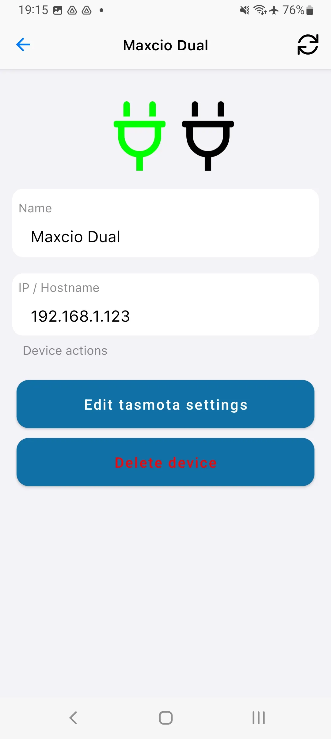 Tasmotrol - Tasmota Dashboard | Indus Appstore | Screenshot