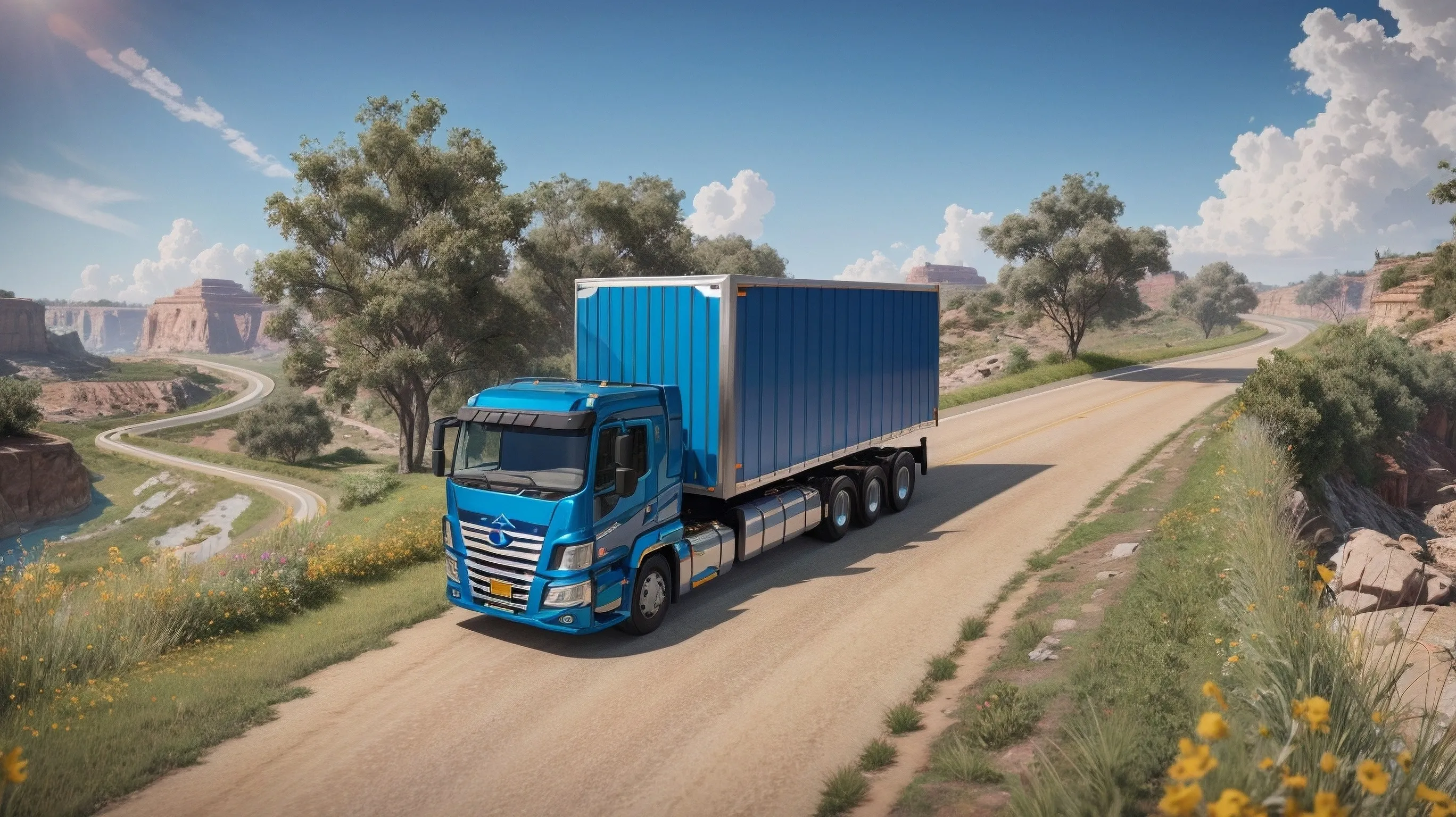 Truck Driving Games Cargo Sim | Indus Appstore | Screenshot