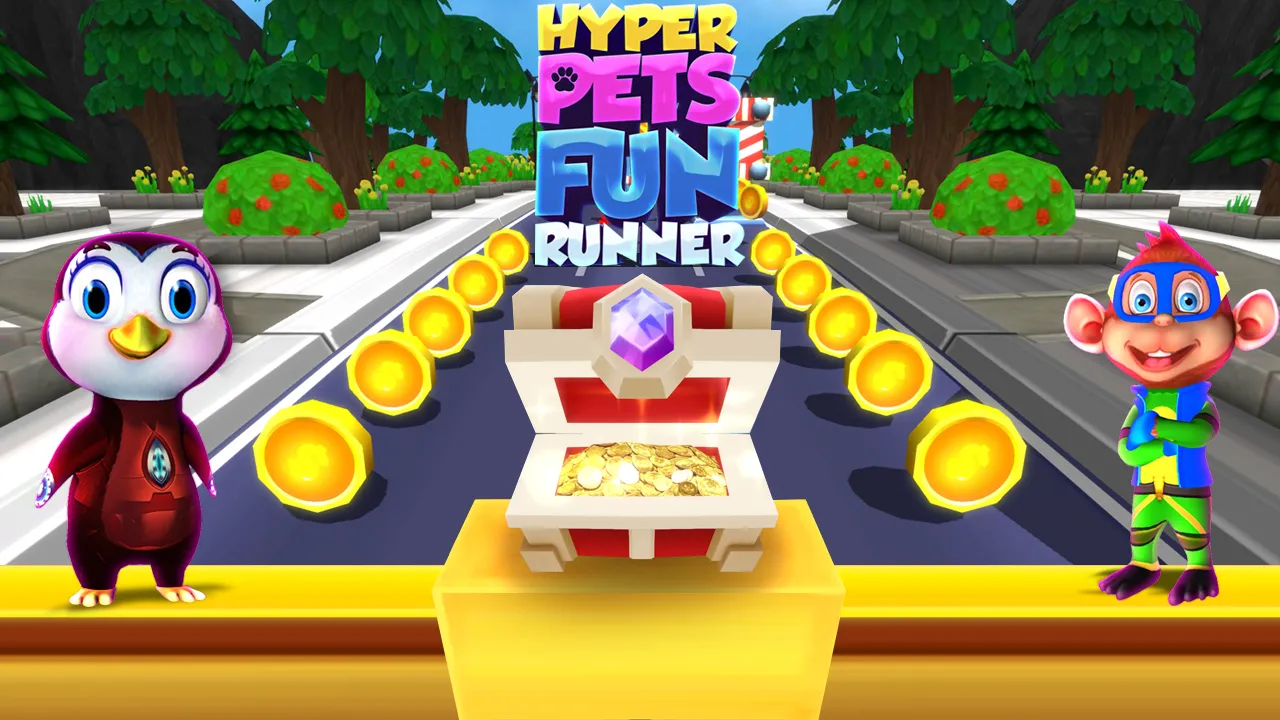 Hyper Pets Fun Runner Endless | Indus Appstore | Screenshot