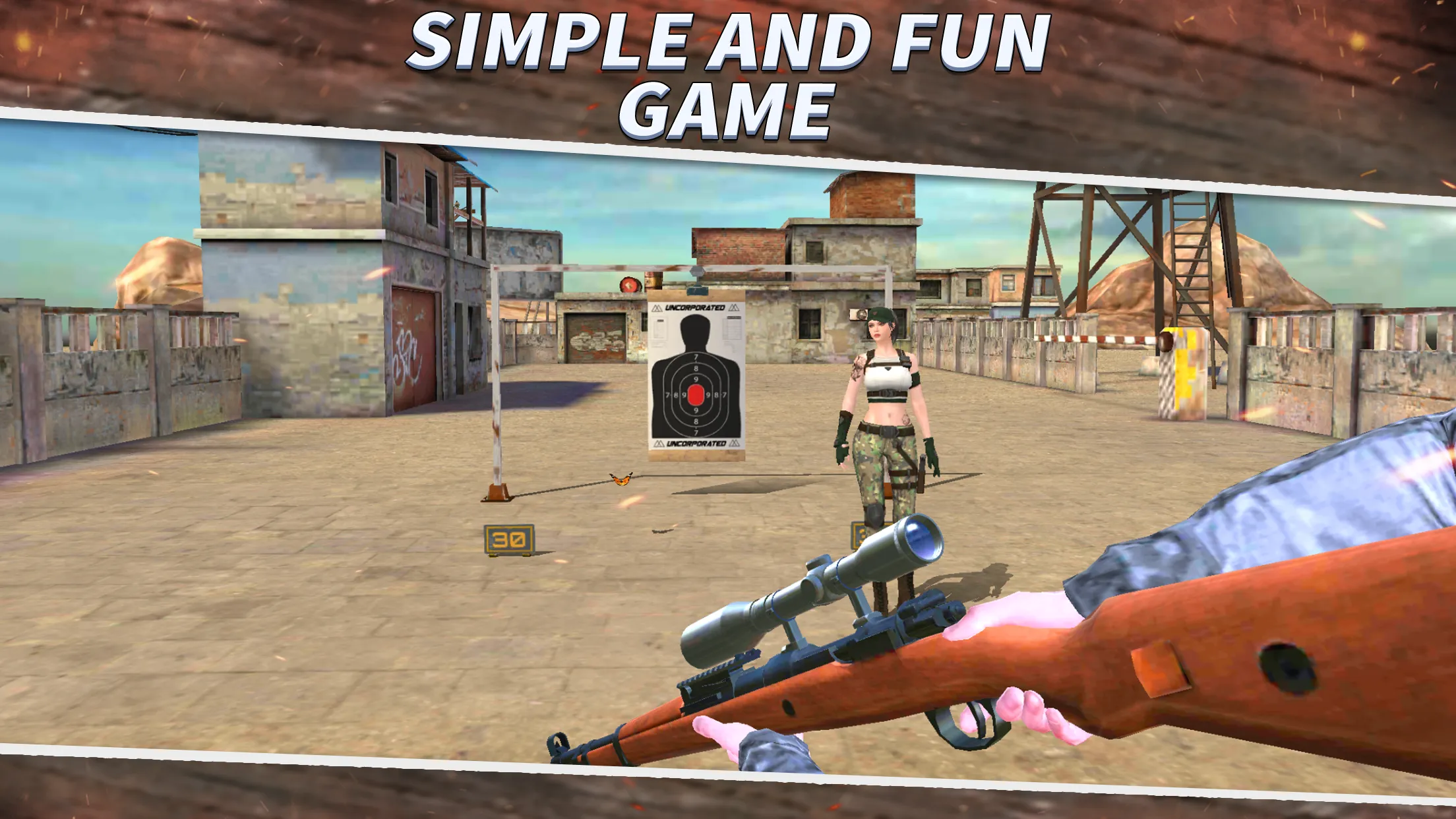 Sniper Shooting : 3D Gun Game | Indus Appstore | Screenshot