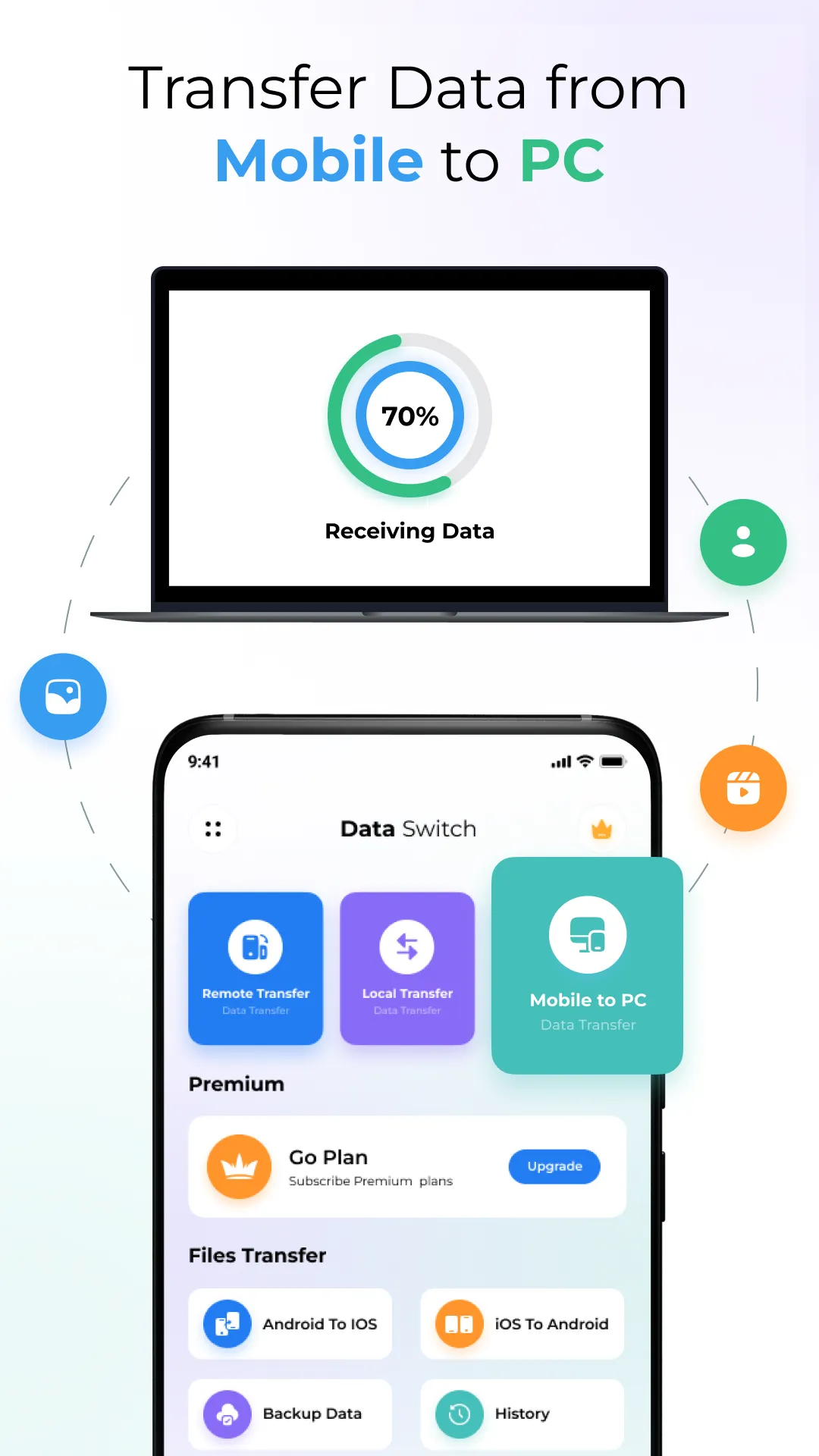 Phone clone data transfer | Indus Appstore | Screenshot