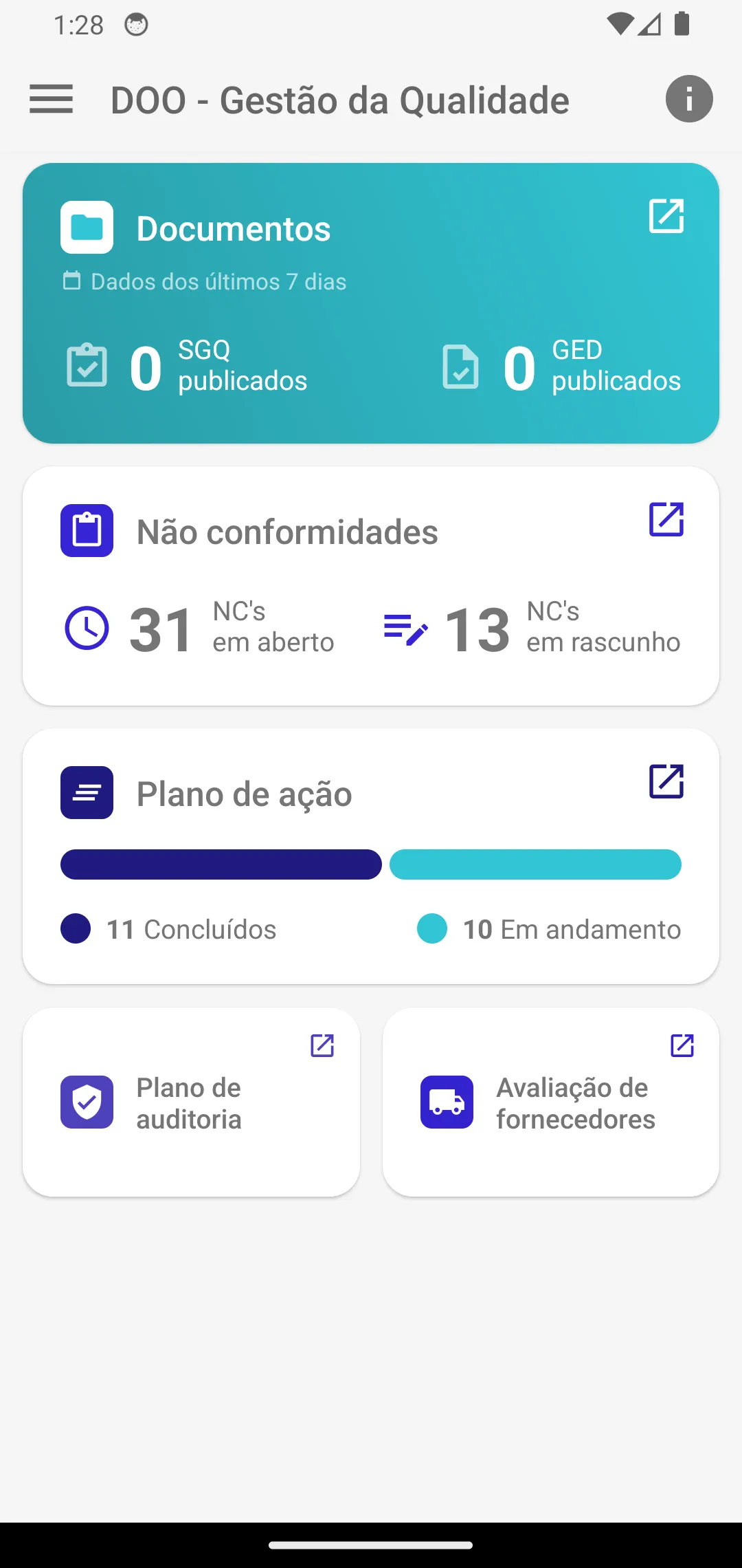 DOO - Gestão da Qualidade | Indus Appstore | Screenshot