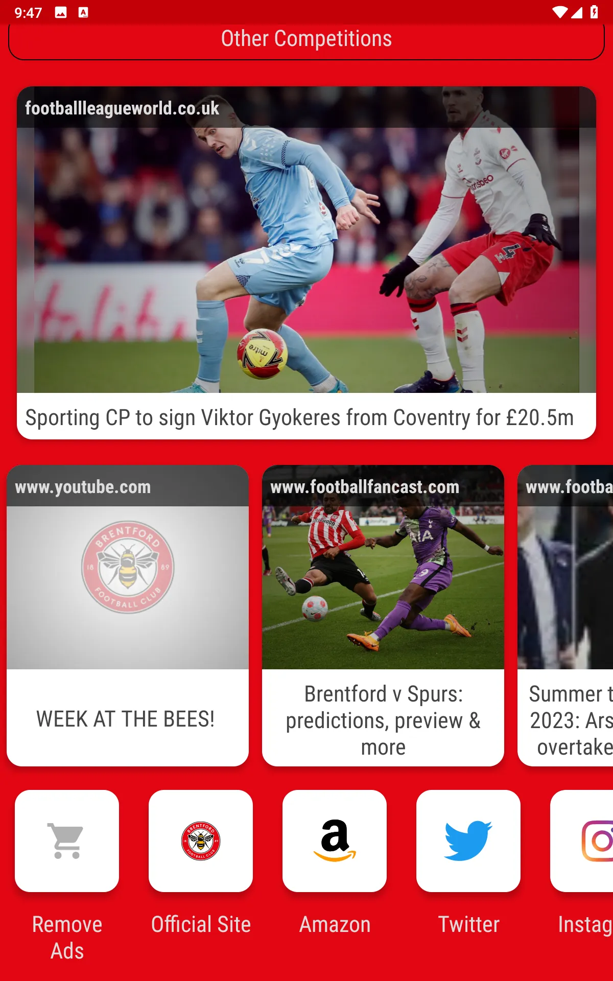 Brentford FC Fan App | Indus Appstore | Screenshot