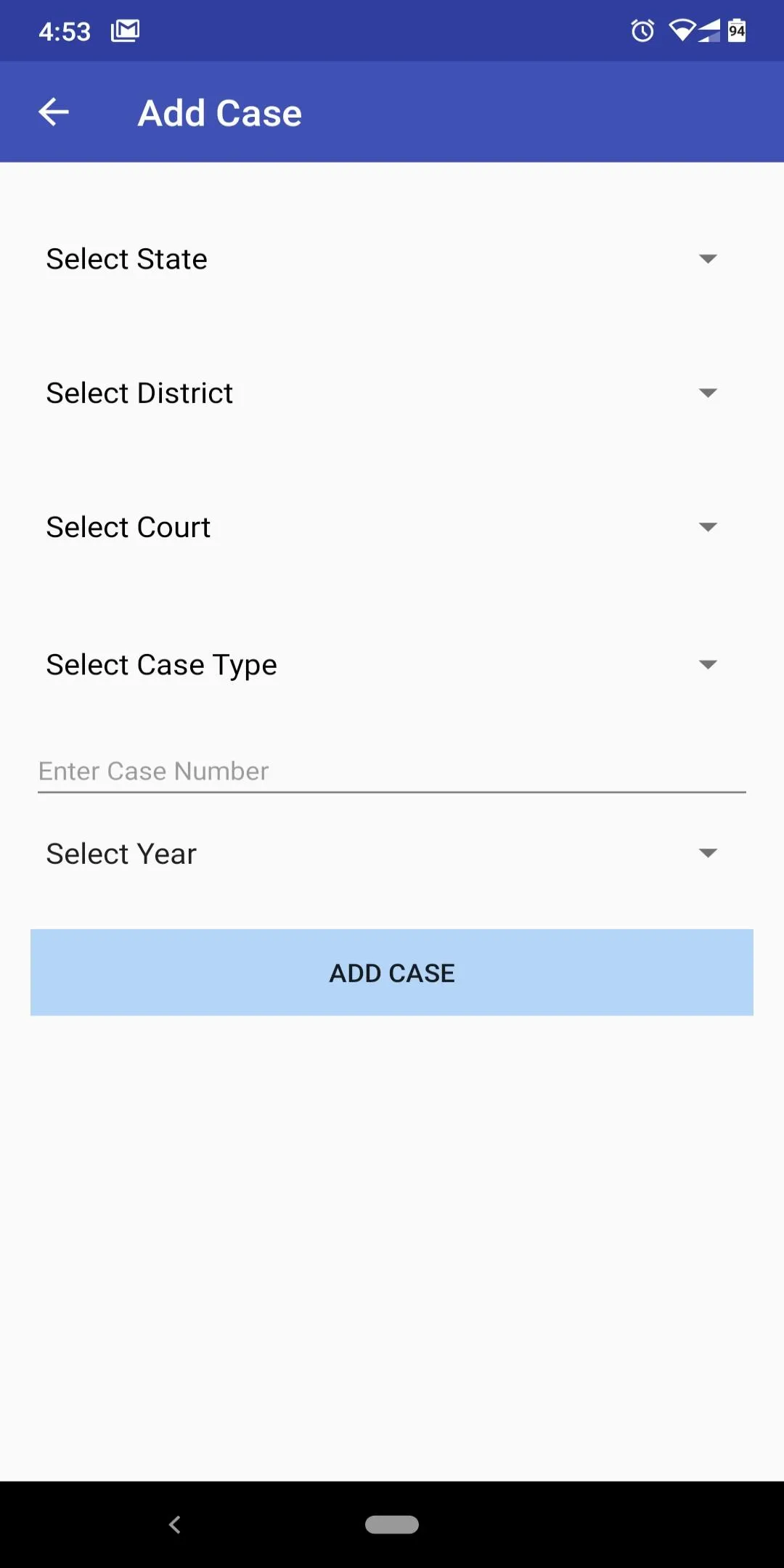 Casesync-eCourts | Indus Appstore | Screenshot