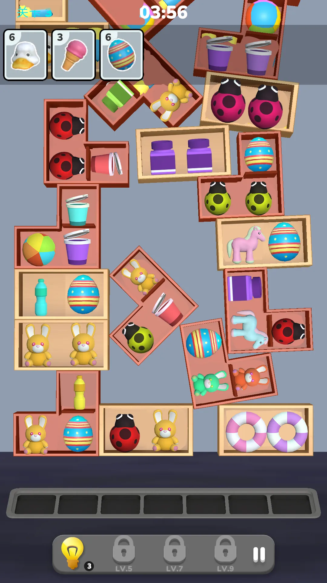 Goods Sort 3D: Physical Game | Indus Appstore | Screenshot