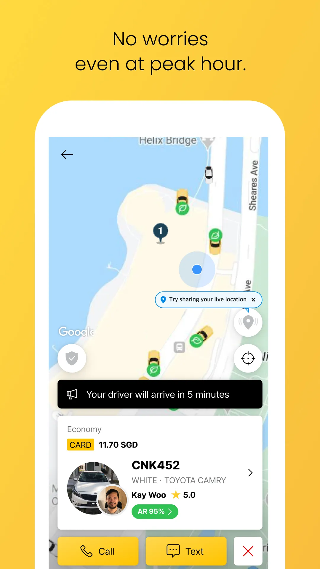 TADA - Taxi, Cab, Ride Hailing | Indus Appstore | Screenshot