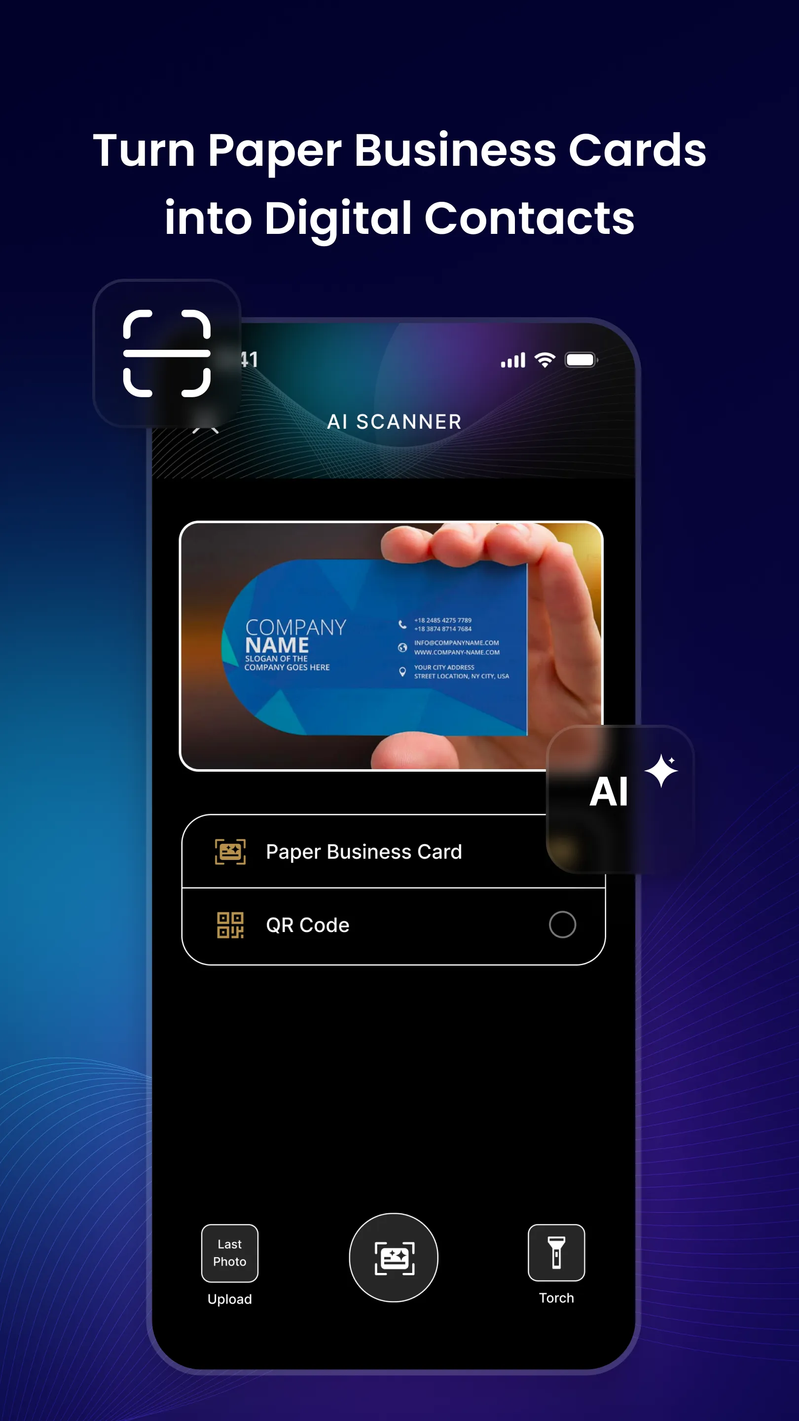 Sailax DBC - Business Card App | Indus Appstore | Screenshot