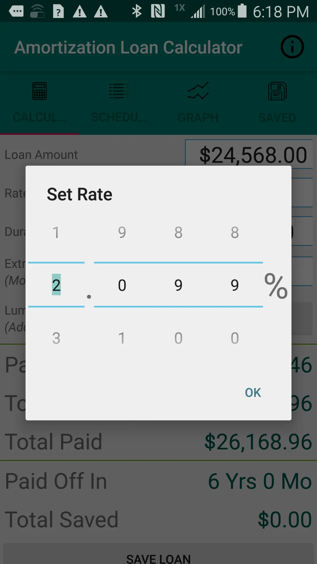 Amortization Loan Calculator | Indus Appstore | Screenshot