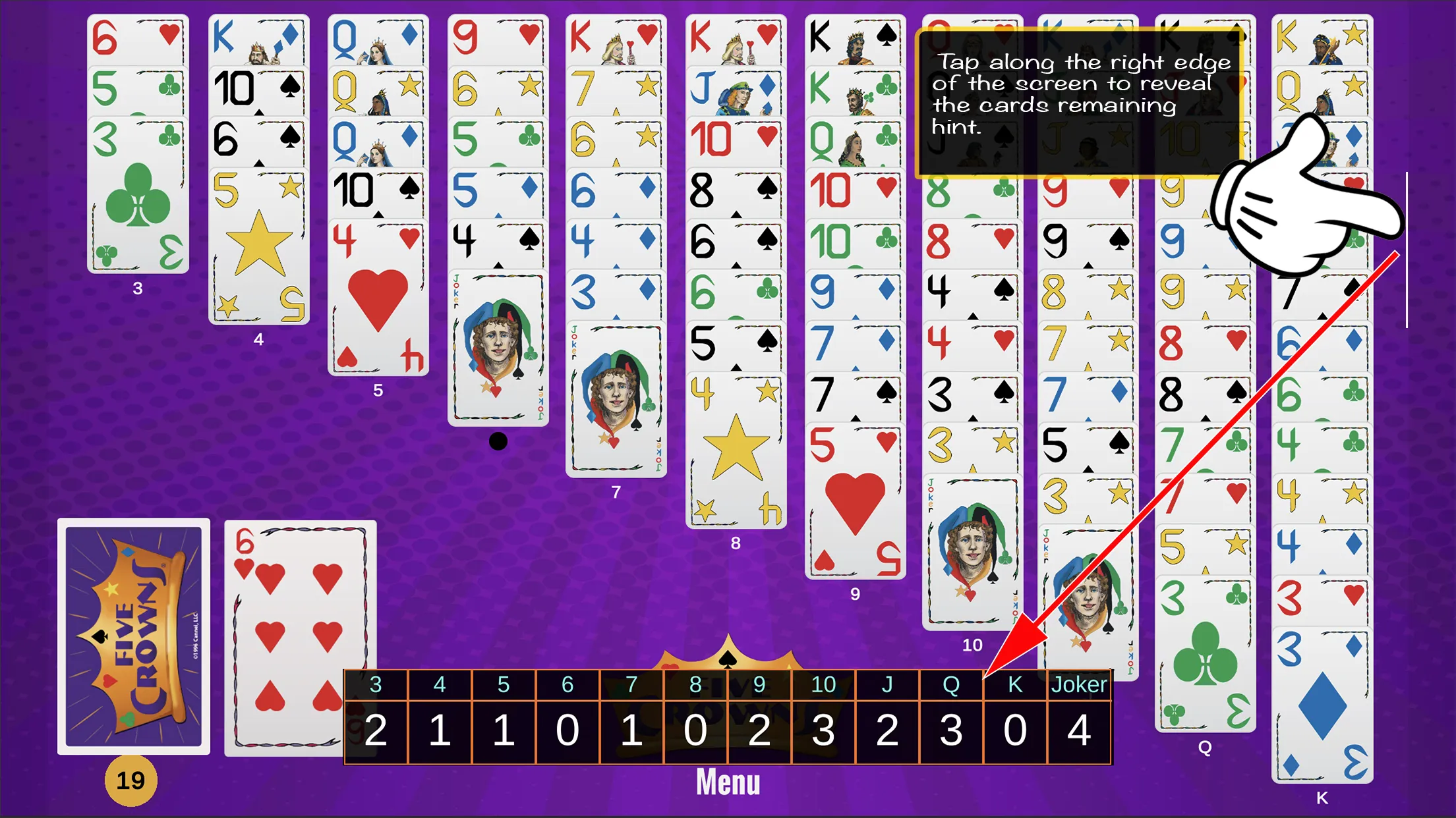 Five Crowns Solitaire | Indus Appstore | Screenshot