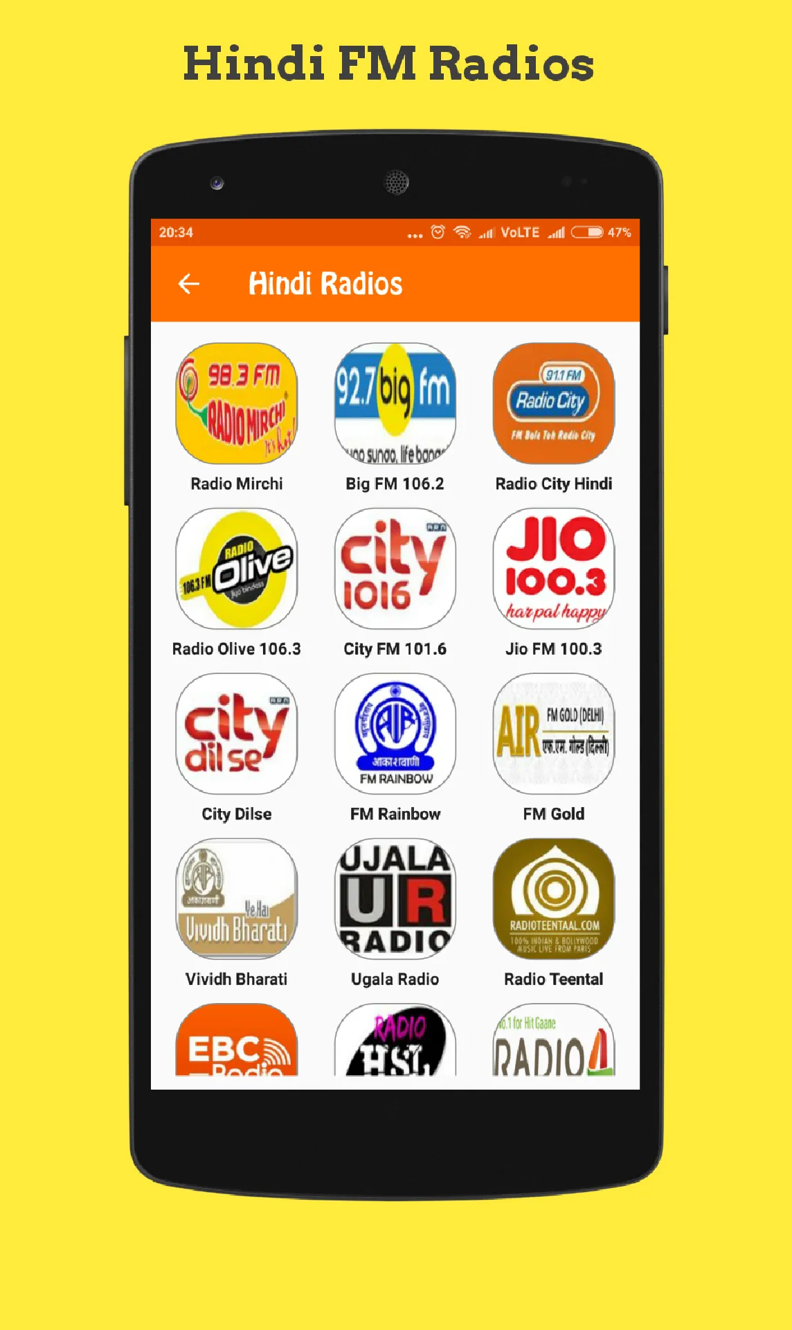 Hindi Radio Online | Indus Appstore | Screenshot
