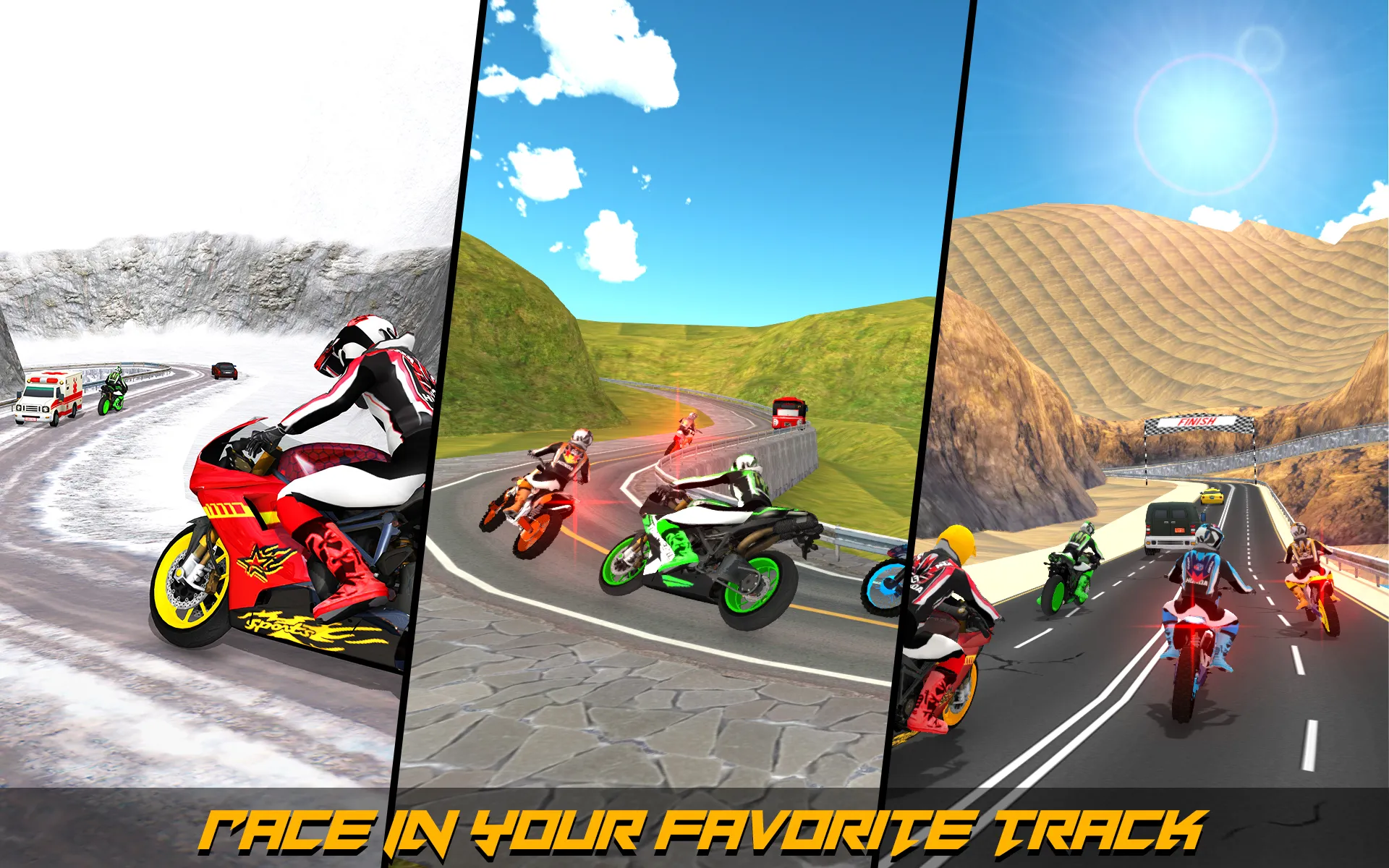 Snow Mountain Bike Racing 2022 | Indus Appstore | Screenshot