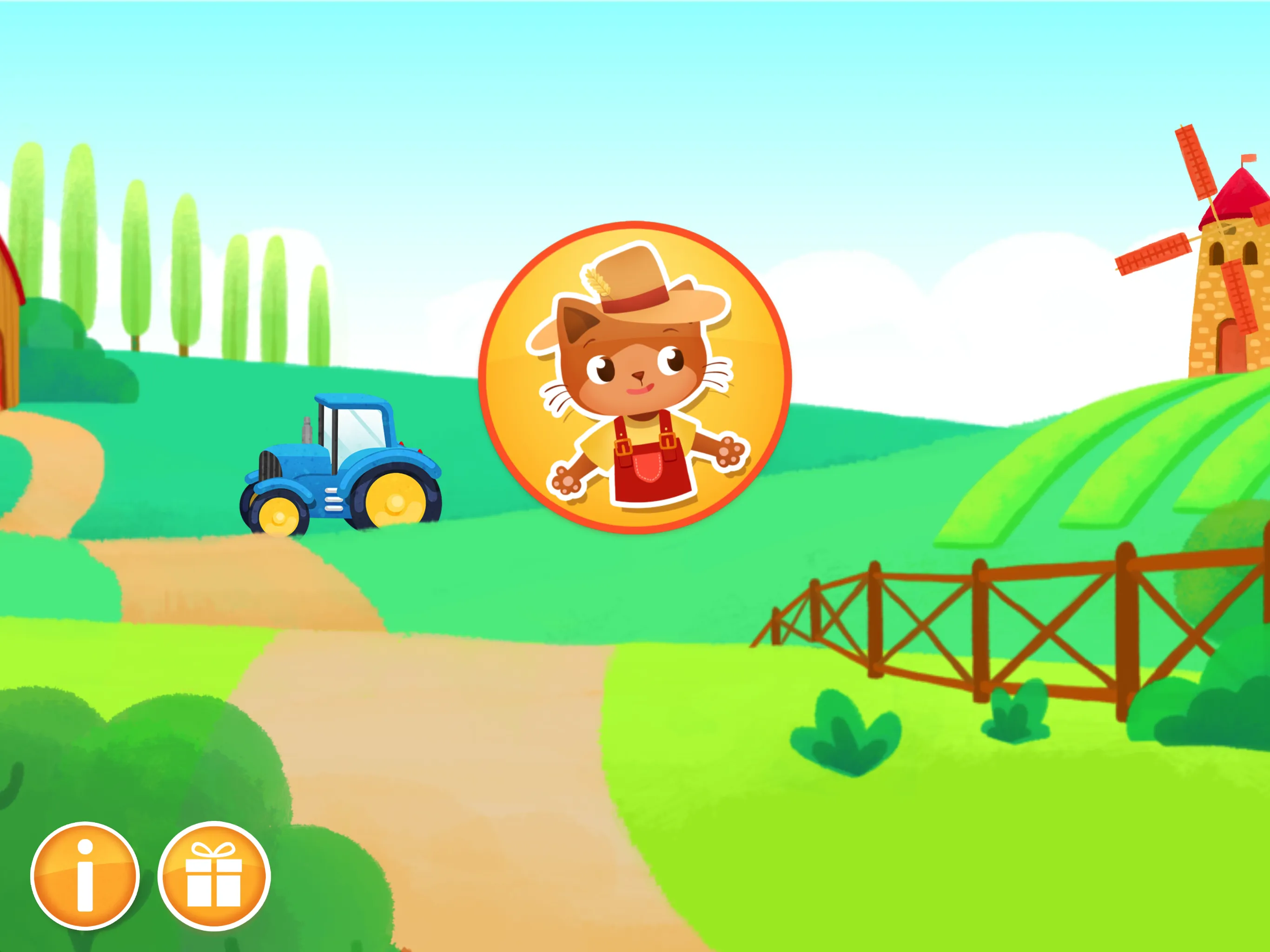 Gorbeh on the Farm | Indus Appstore | Screenshot