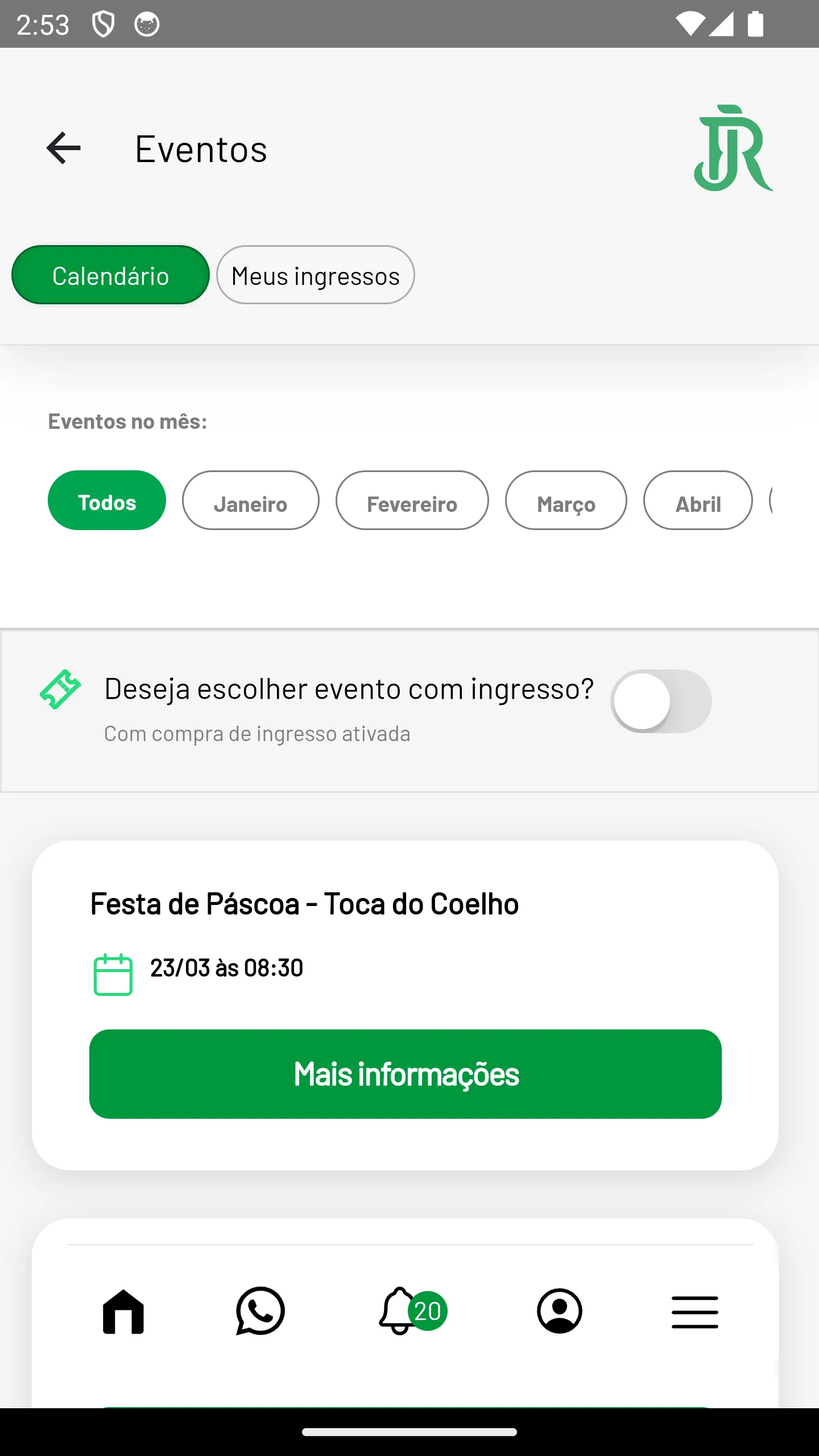 Recreio da Juventude | Indus Appstore | Screenshot