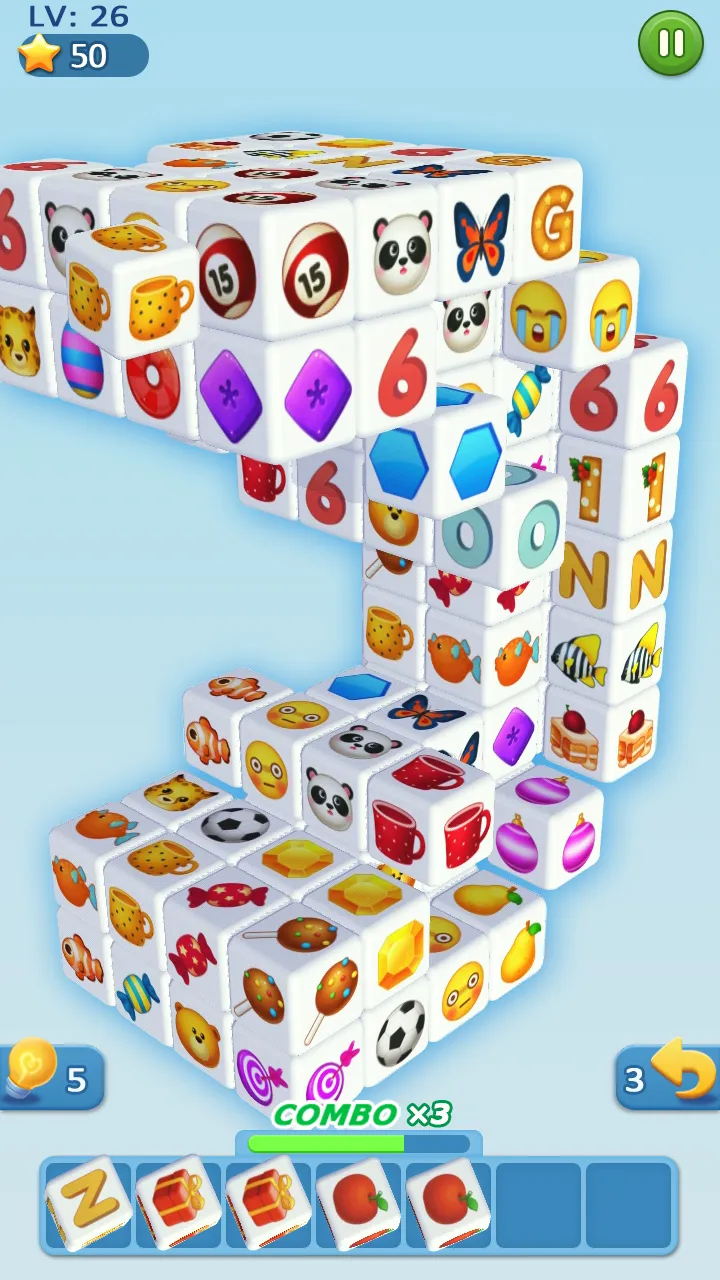 Match3D - Triple puzzle game | Indus Appstore | Screenshot