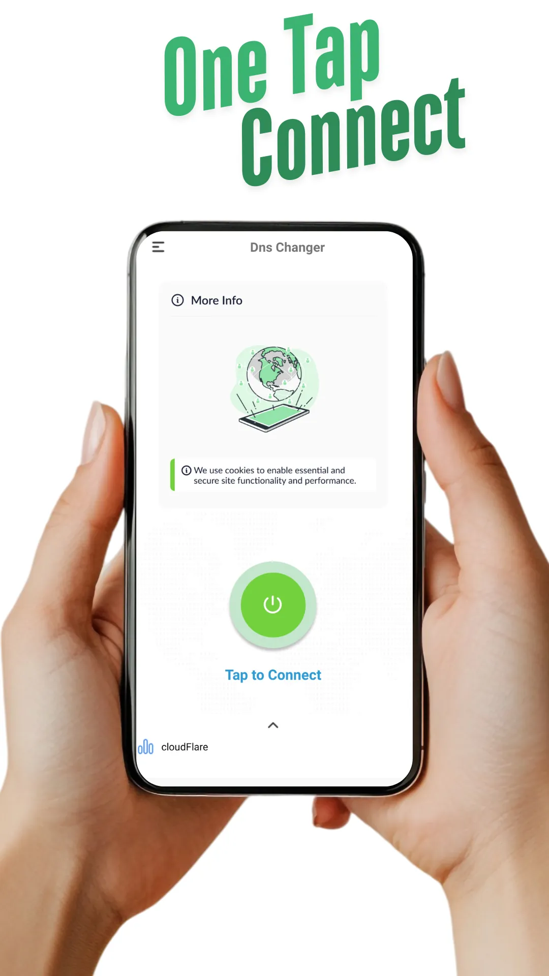 DNS Changer | Fast VPN | Indus Appstore | Screenshot