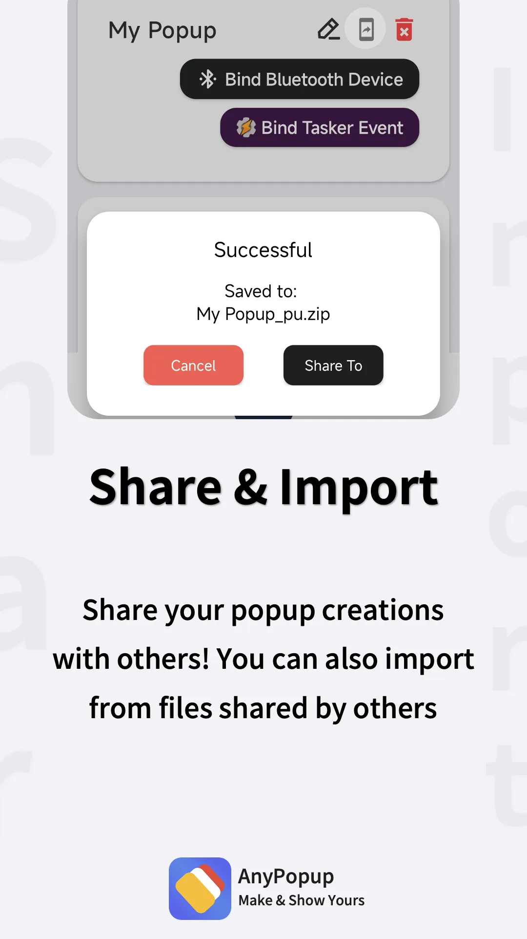 AnyPopup: Full Scene Popup | Indus Appstore | Screenshot