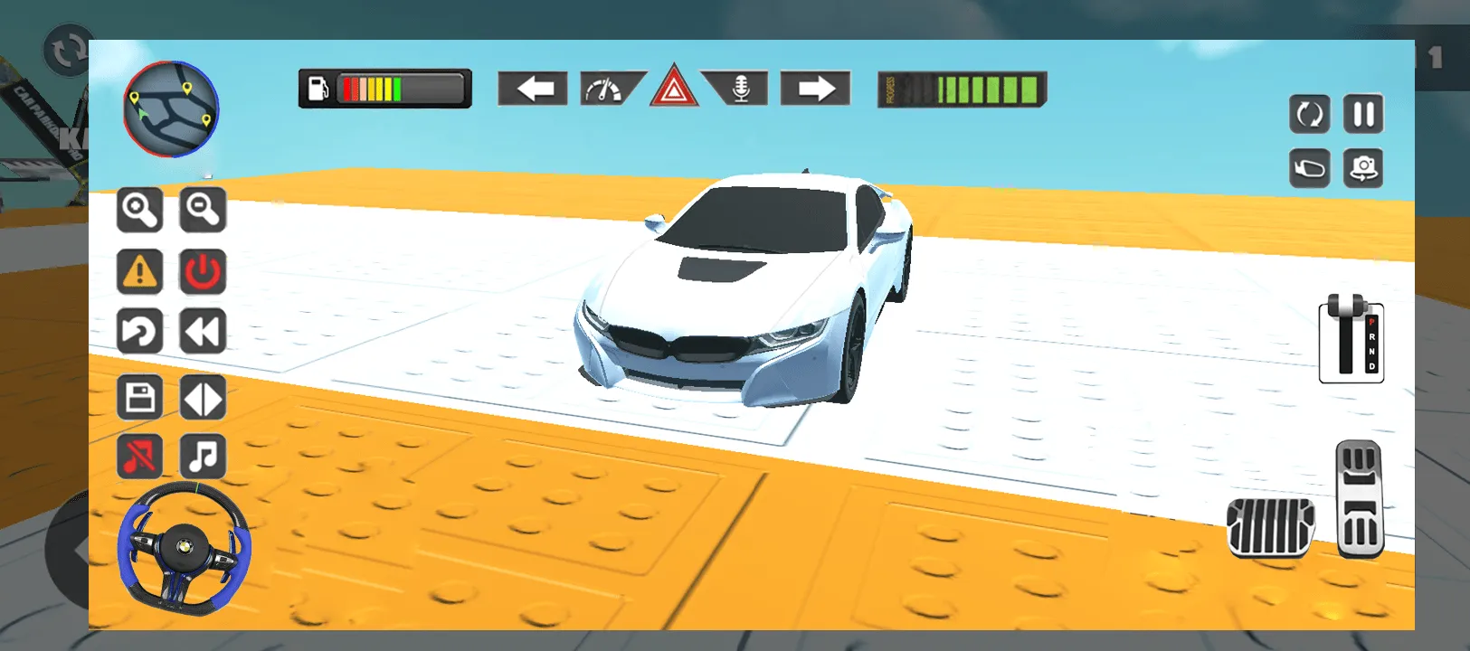 Bmw I8 Sport Drive Simulator | Indus Appstore | Screenshot