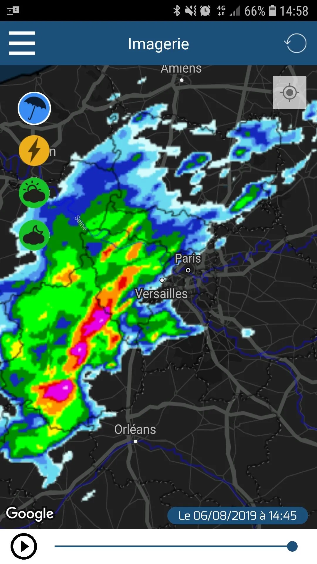 Infoclimat - live weather | Indus Appstore | Screenshot